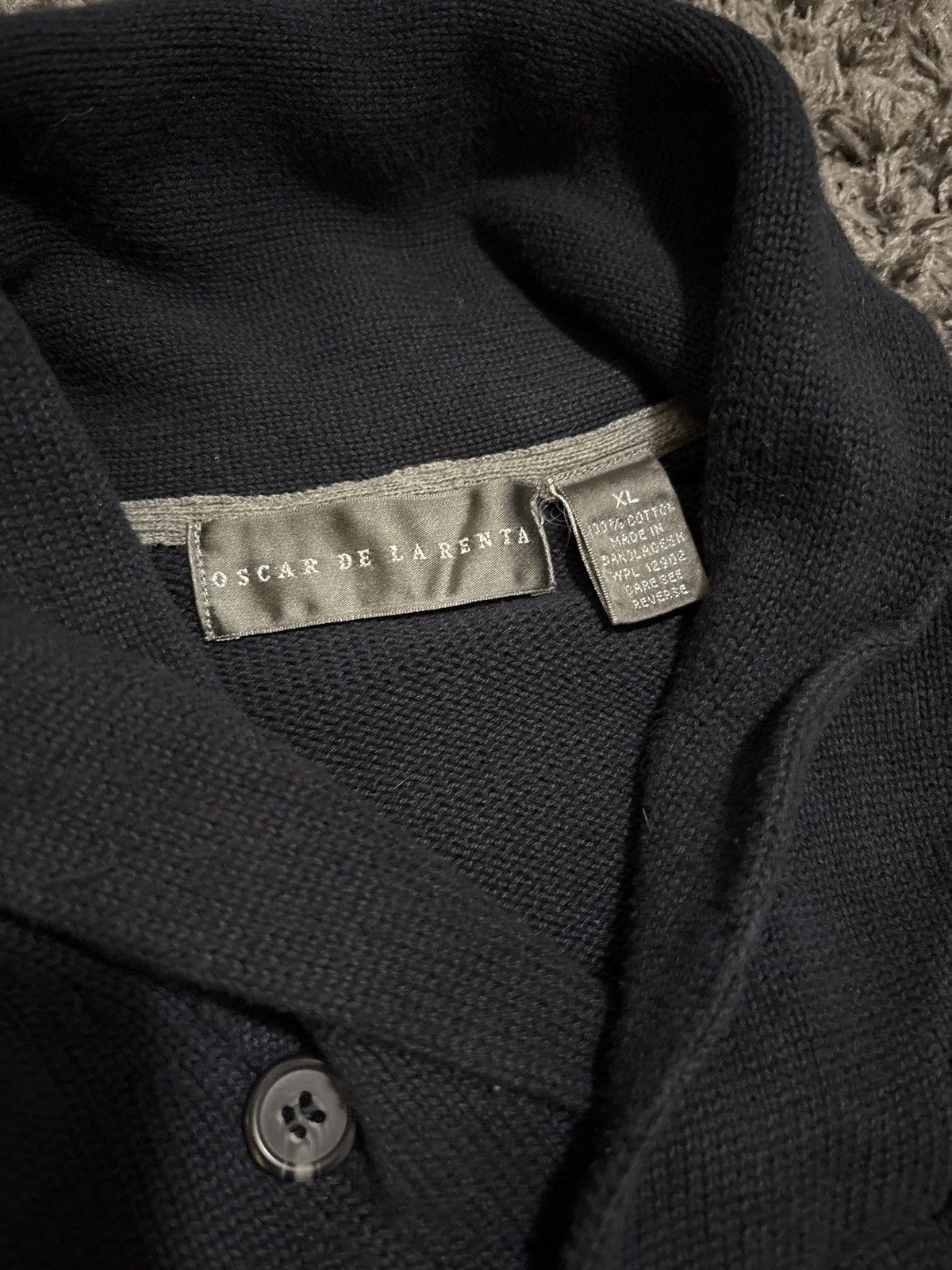 Oscar De La Renta Oscar De La Renta Elongated Collar Sweater Size US M / EU 48-50 / 2 - 2 Thumbnail