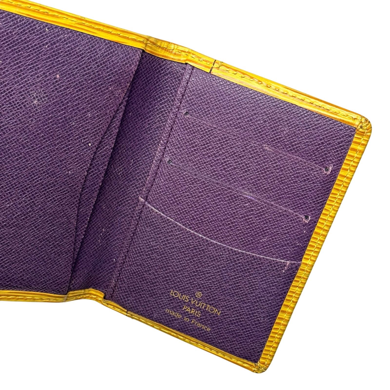 Louis Vuitton Louis Vuitton Yellow Pocket Organizer Size ONE SIZE - 8 Thumbnail