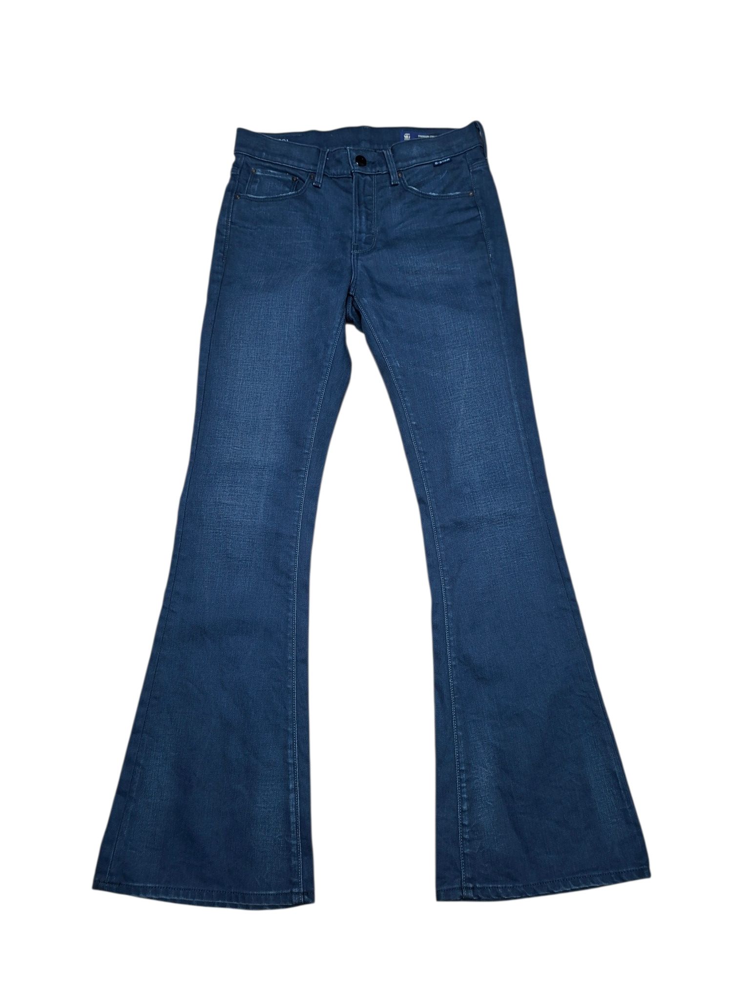 G-Star G STAR RAW FLARED AVANT GARDE LADY`S JEANS DENIM Size 27" / US 4 / IT 40 - 1 Thumbnail