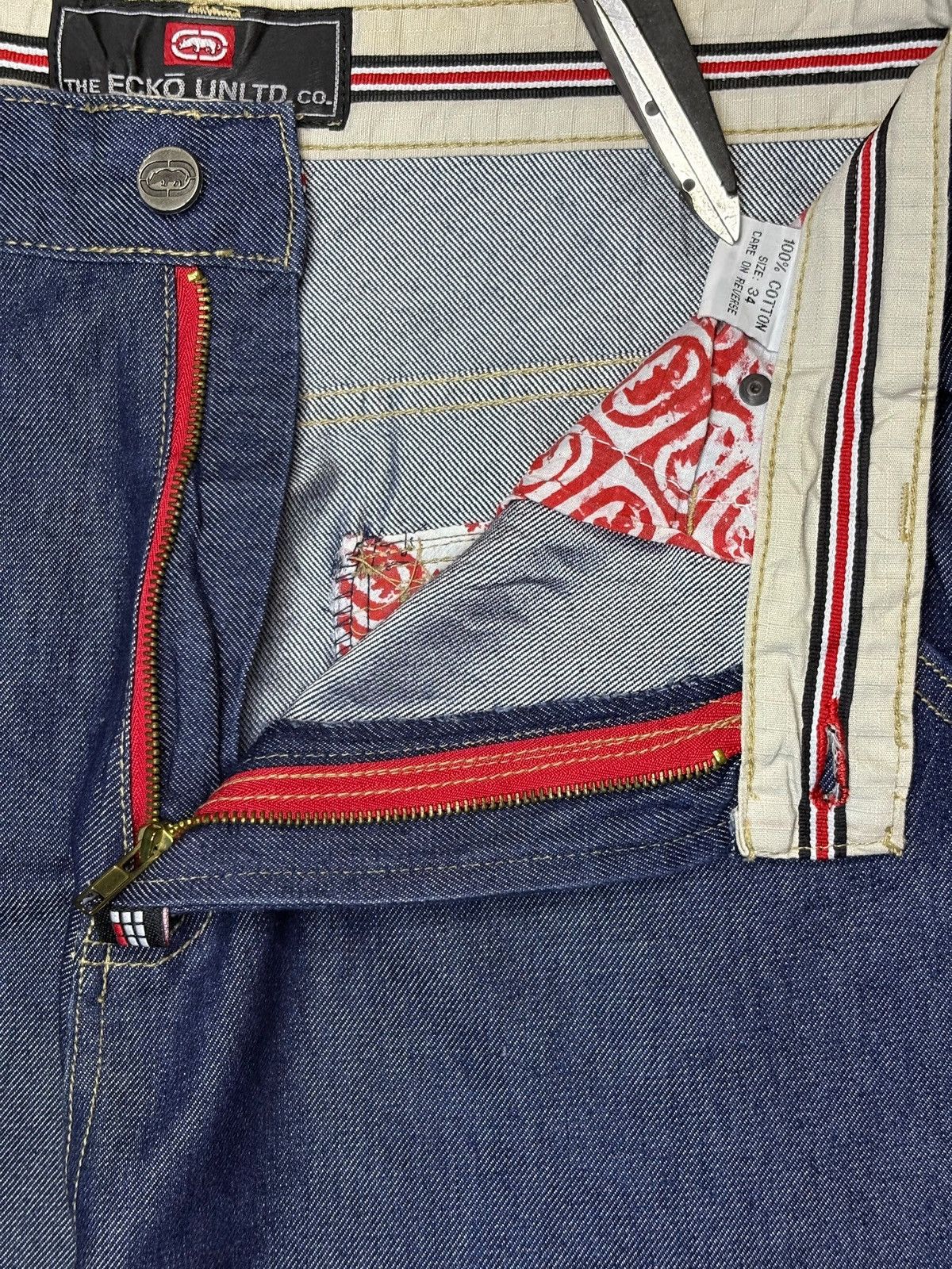 Ecko Unltd. Vintage Ecko Unltd Super Baggy Skate Jeans Size US 32 / EU 48 - 10 Thumbnail
