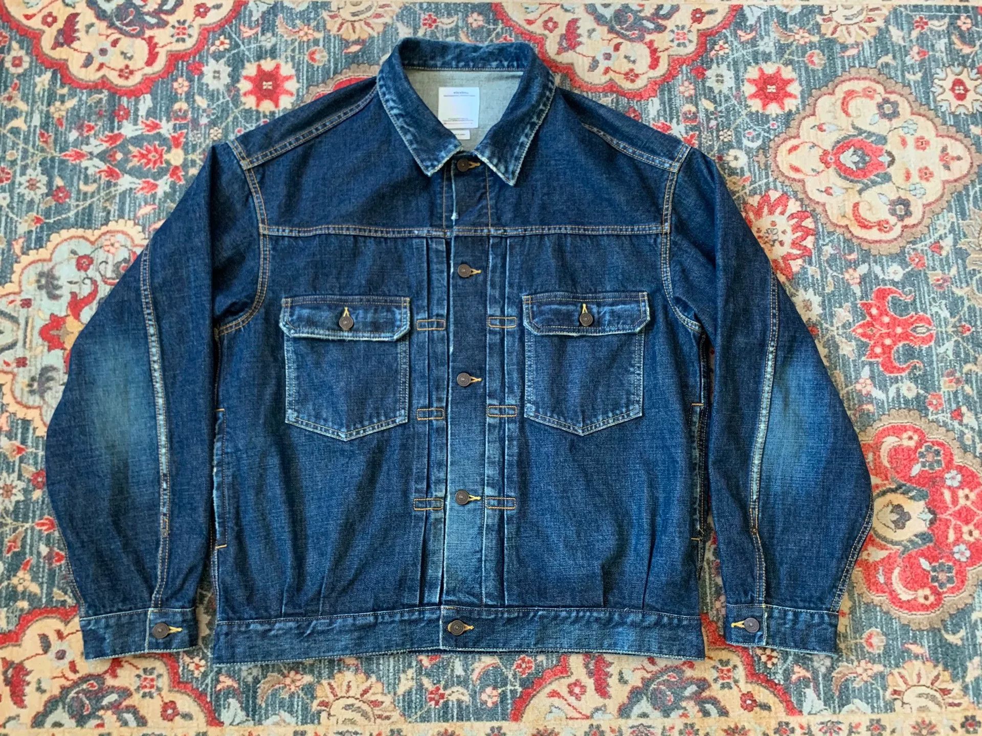 Visvim visvim 101XX JKT Blue Denim Jacket Size US XL / EU 56 / 4 - 1 Thumbnail