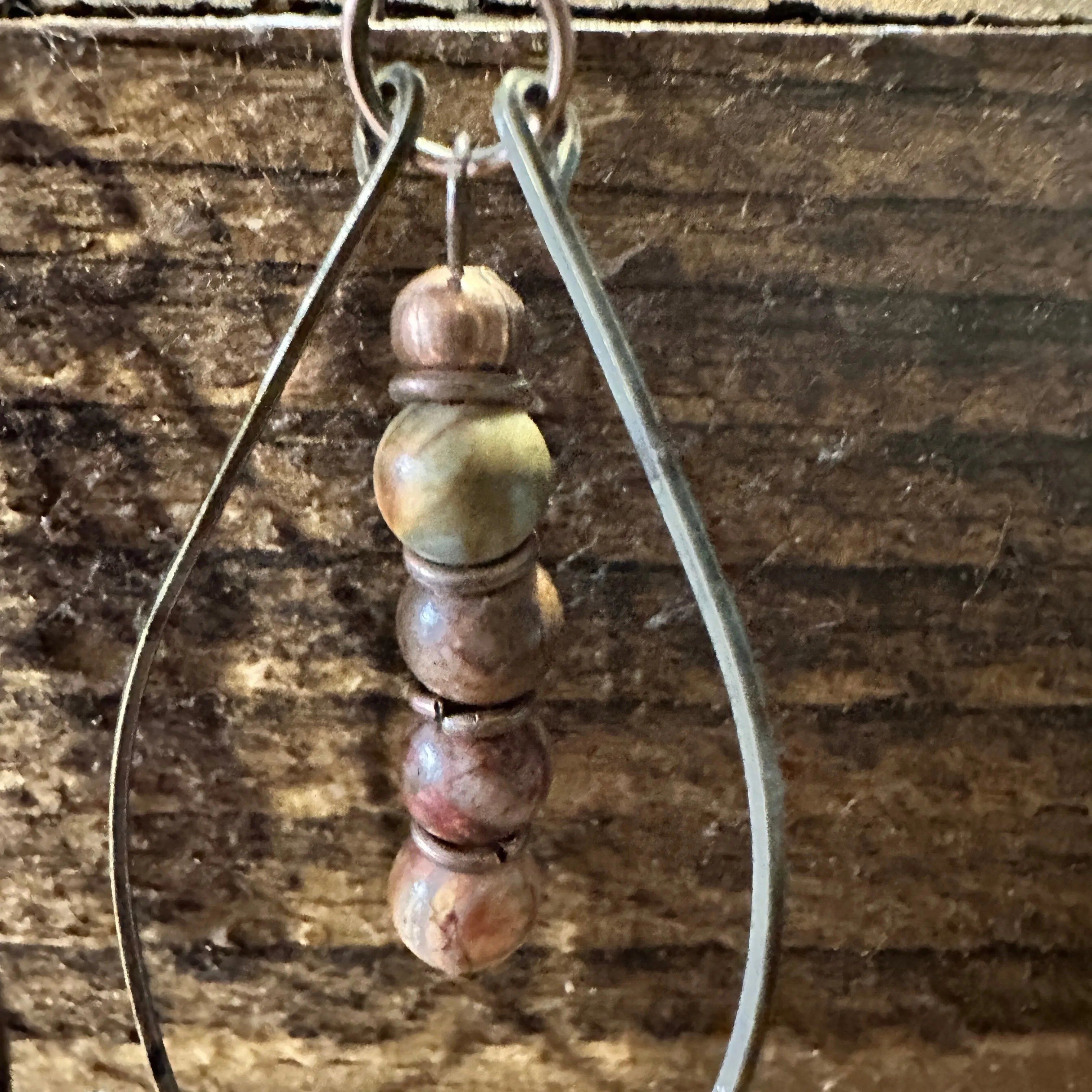 Other Handmade Western Hippie Copper Wire Colorful Wooden Beads Dr Size ONE SIZE - 4 Thumbnail