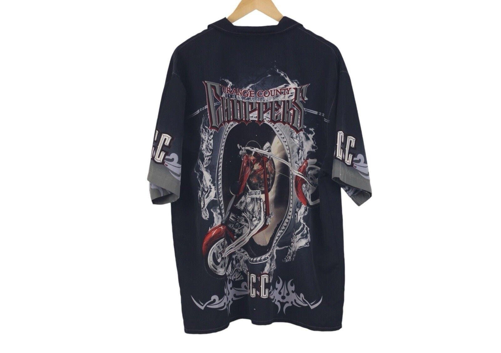 West Coast Choppers Orange County Choppers Shirt Y2K Biker OCC Motorcycle XL Size US XL / EU 56 / 4 - 4 Thumbnail