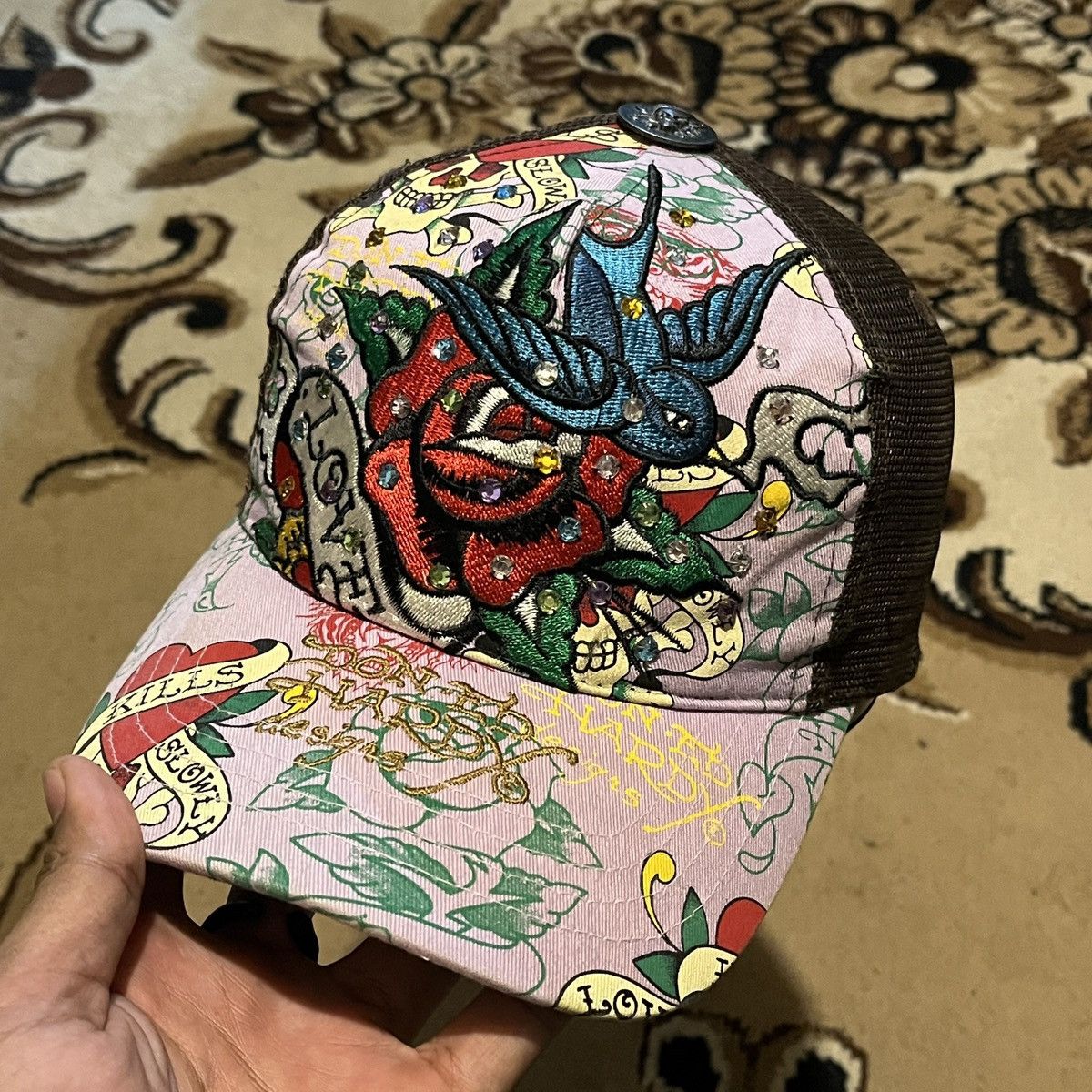 Ed Hardy × Vintage Vintage Ed Hardy Love Kills Slowly Y2K