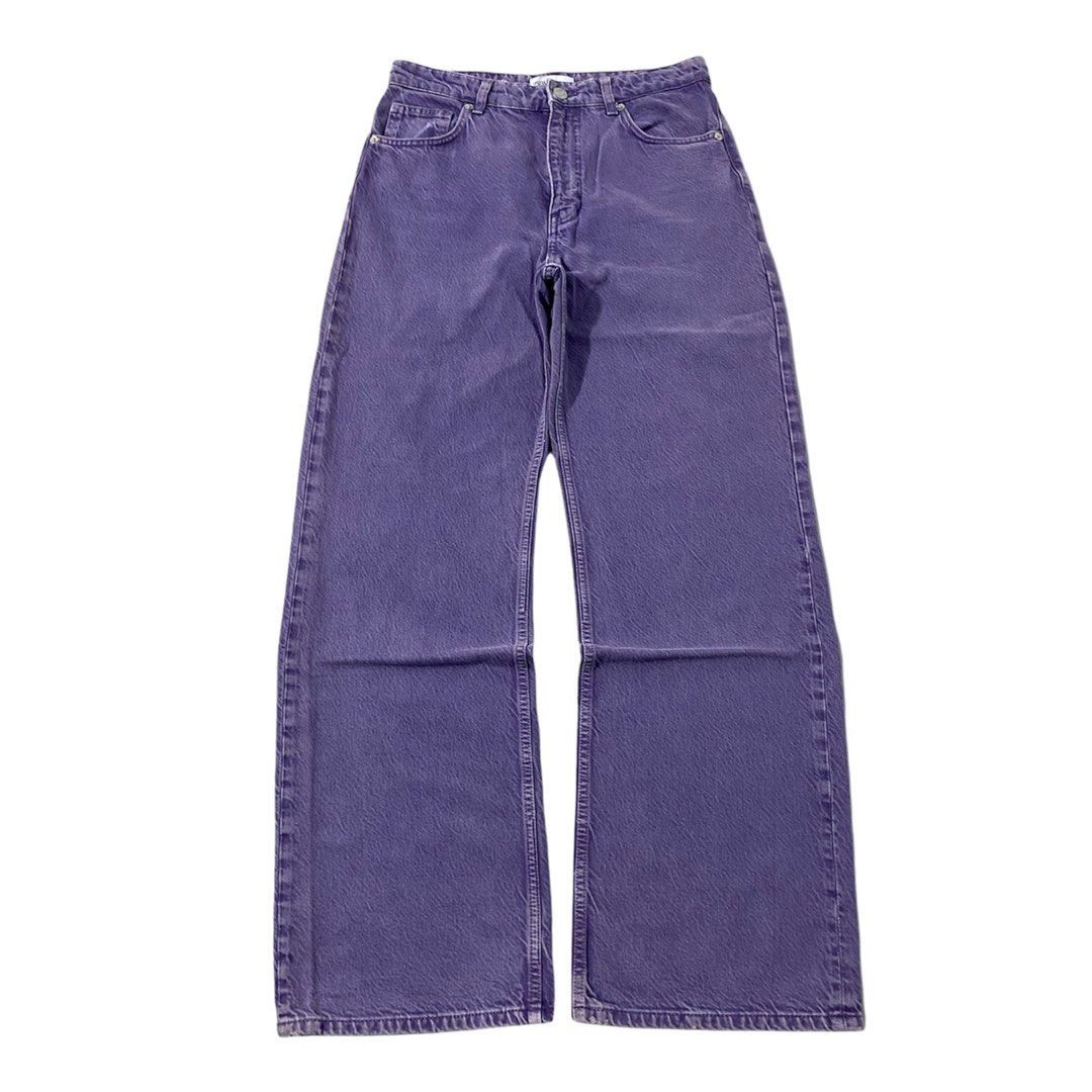 image of Beauty Beast x Hysteric Glamour Japanese Flare Jeans Zara Denim in Purple, Men's (Size 29)