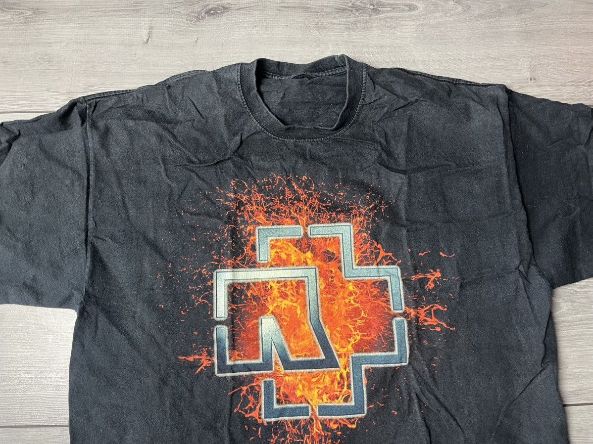 Band Tees Vintage Rammstein Tshirt 90s size XLarge Size US XL / EU 56 / 4 - 3 Thumbnail