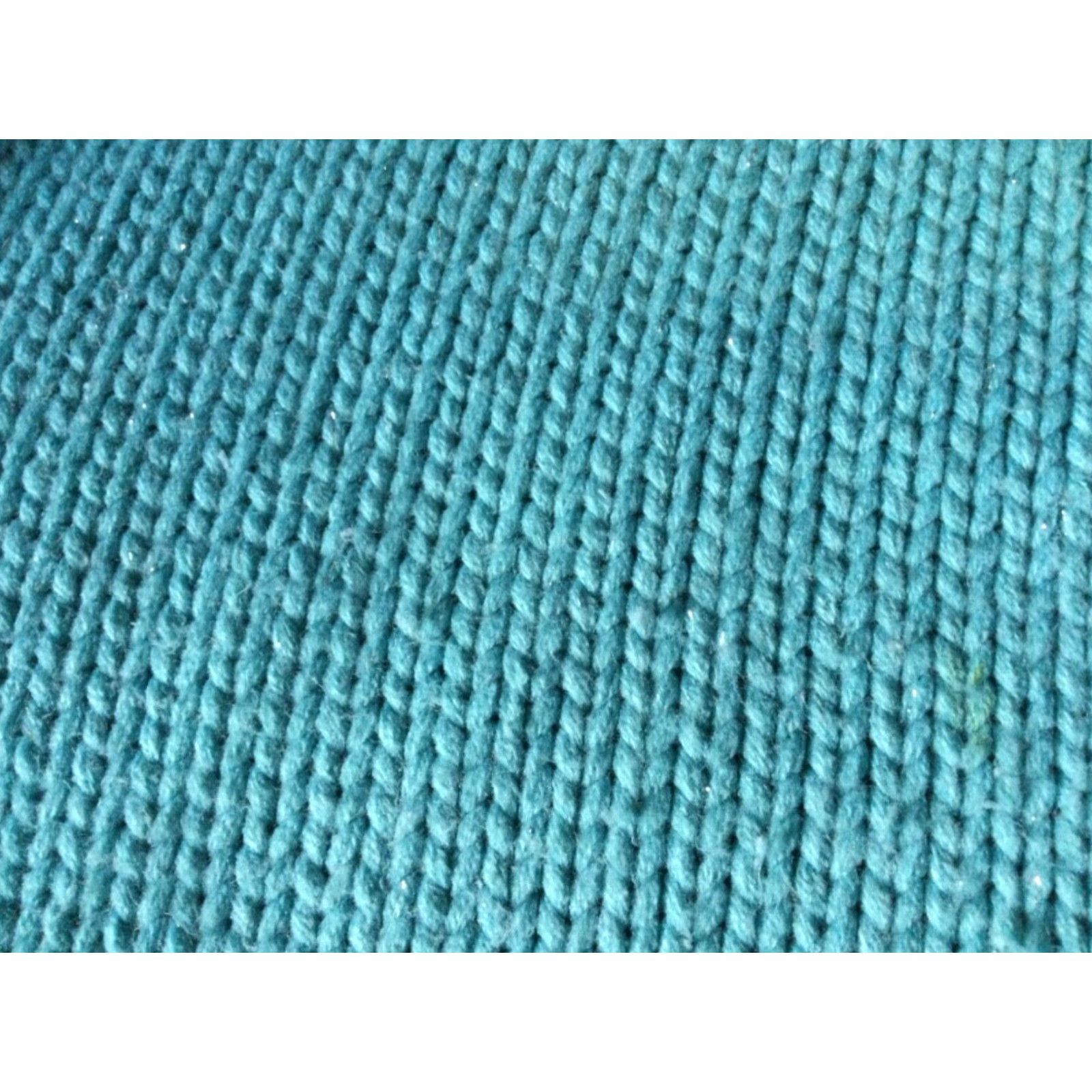 CO Womens Sweater by New York Co Size XL Teal Cowl Neck AS IS Size XL / US 12-14 / IT 48-50 - 5 Thumbnail