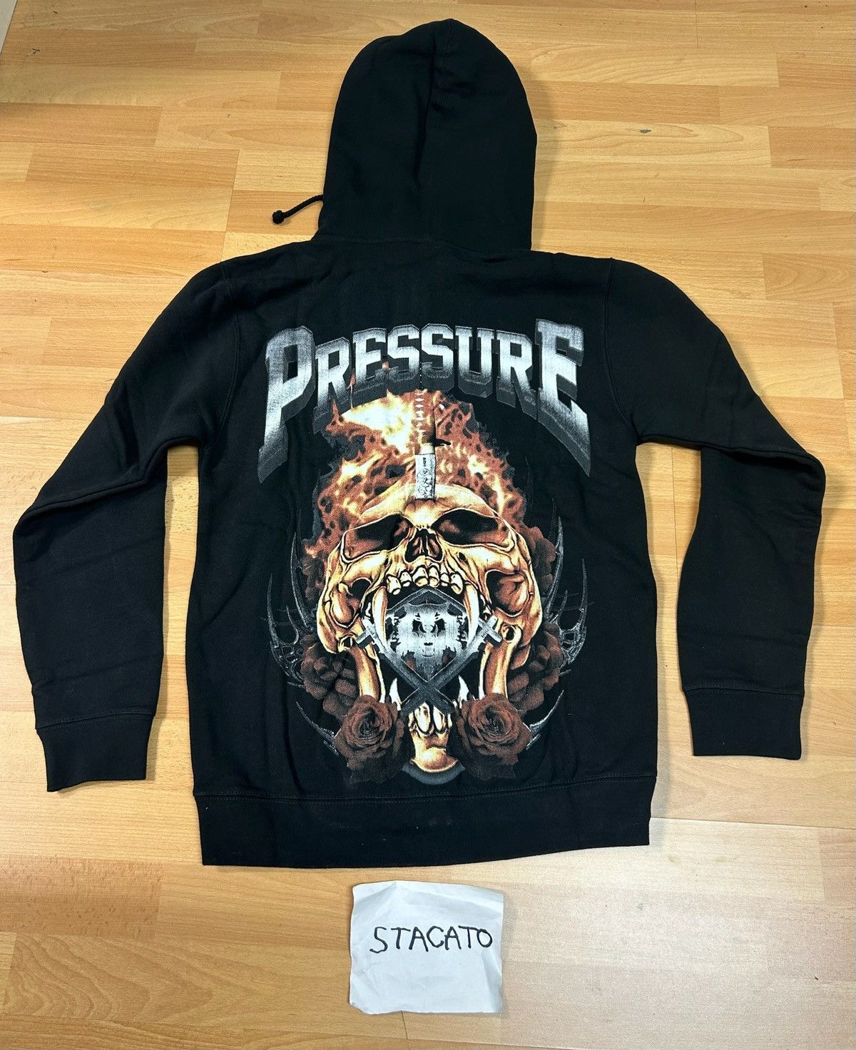 Hollow Squad × Xavier Wulf / Hollow Squad Pressure x Hollow Squad Xavier Wulf Zip Up Hoodie Black Size US S / EU 44-46 / 1 - 1 Thumbnail