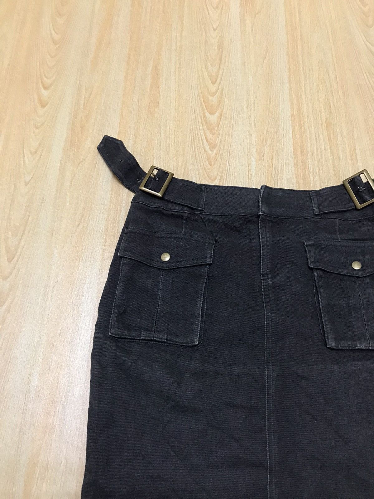 Japanese Brand Vintage Kirke Japanese Brand Denim Mini Skirts Made In Japan Size 28" / US 6 / IT 42 - 2 Thumbnail