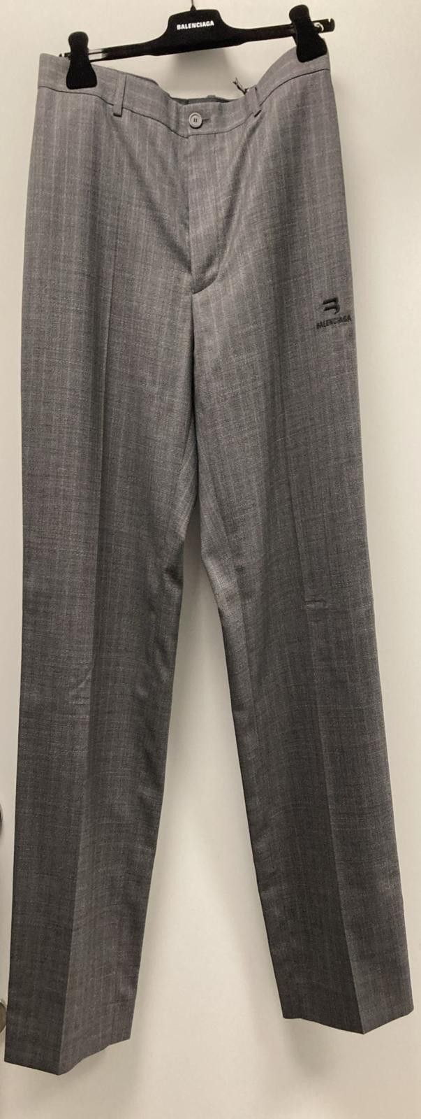 Balenciaga o1la1rc1a1124 Classic Pants in Grey Size US 30 / EU 46 - 1 Thumbnail