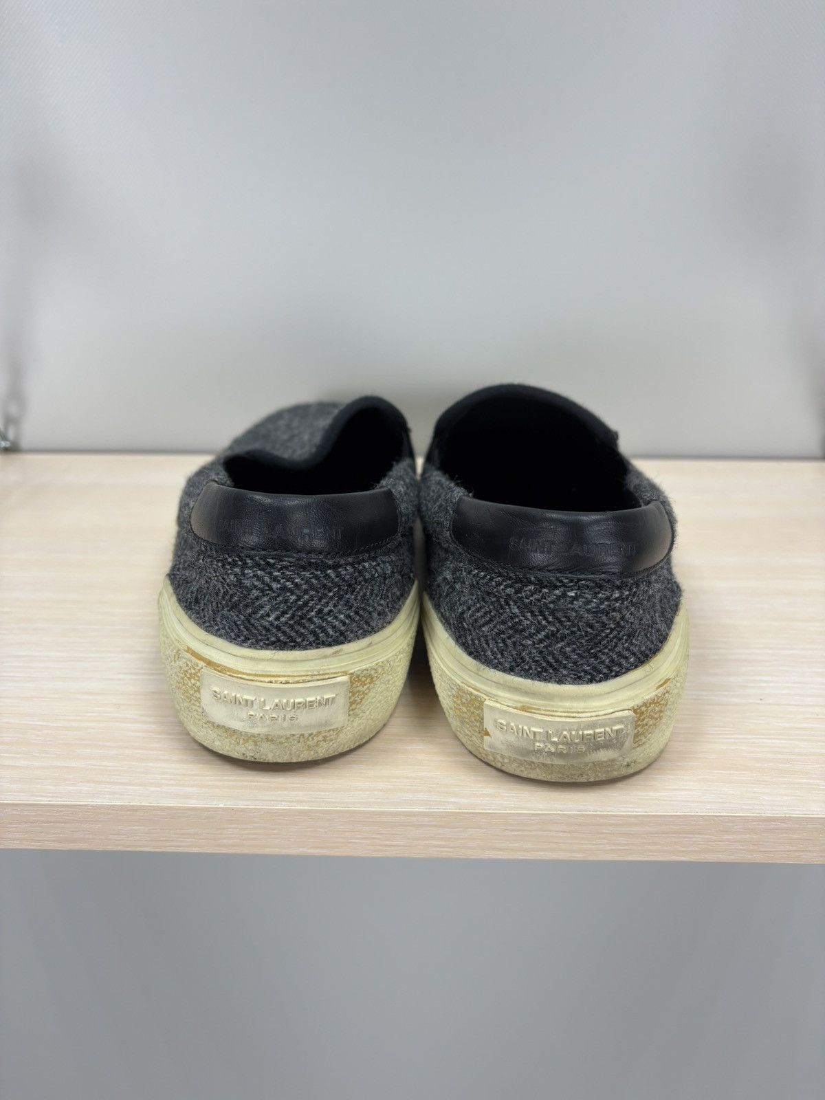 Saint Laurent Paris × Yves Saint Laurent Womens shoes Saint Laurent Size 38 1/2 Color Gray Size US 8.5 / IT 38.5 - 5 Thumbnail