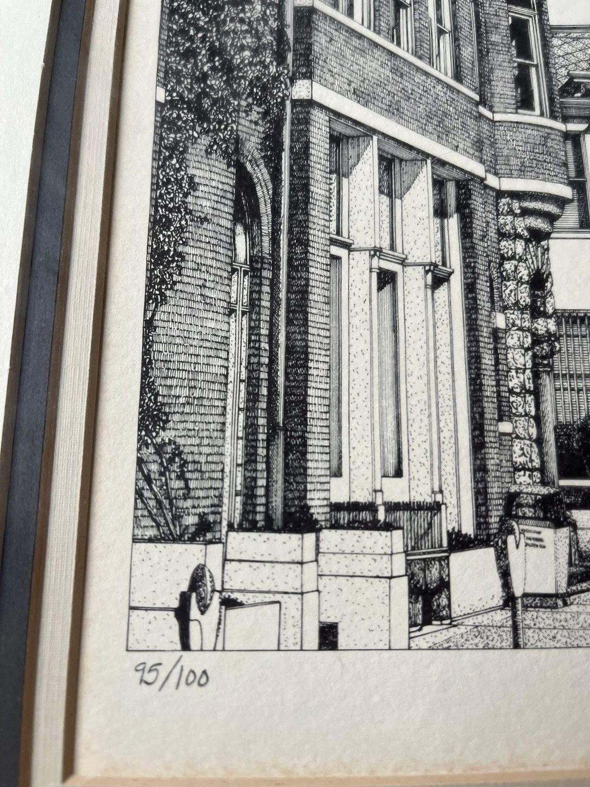 Vintage Jefferson County Courthouse1977, 95 of a limited run of 100 Size ONE SIZE - 4 Thumbnail