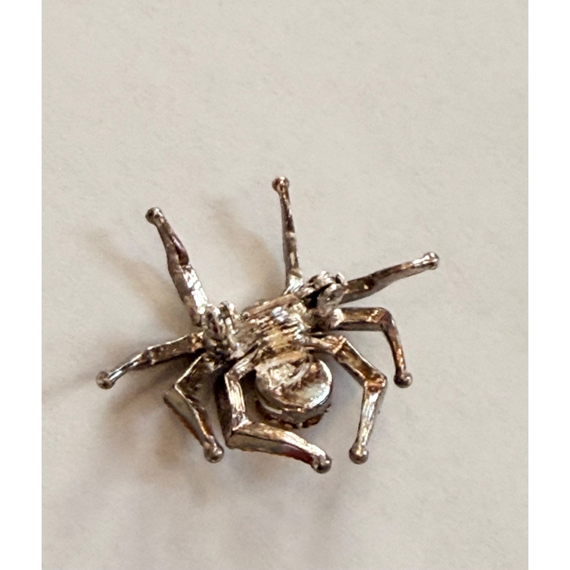 Other Spider-Shaped Rhinestone Brooch With Amber & Clear Crystals Size ONE SIZE - 5 Thumbnail