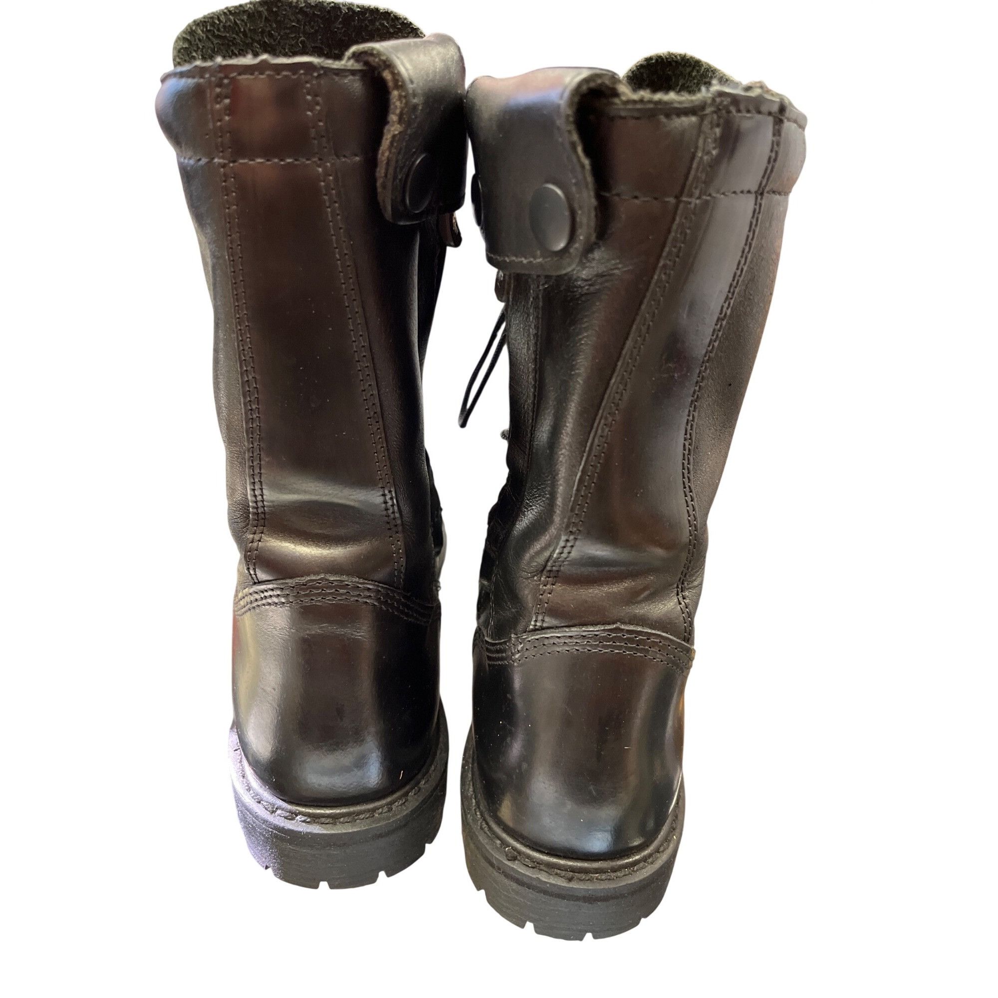 Other Rocky 2090 mens black leather mid calf moto riding para boot Size US 9.5 / EU 42-43 - 16 Thumbnail