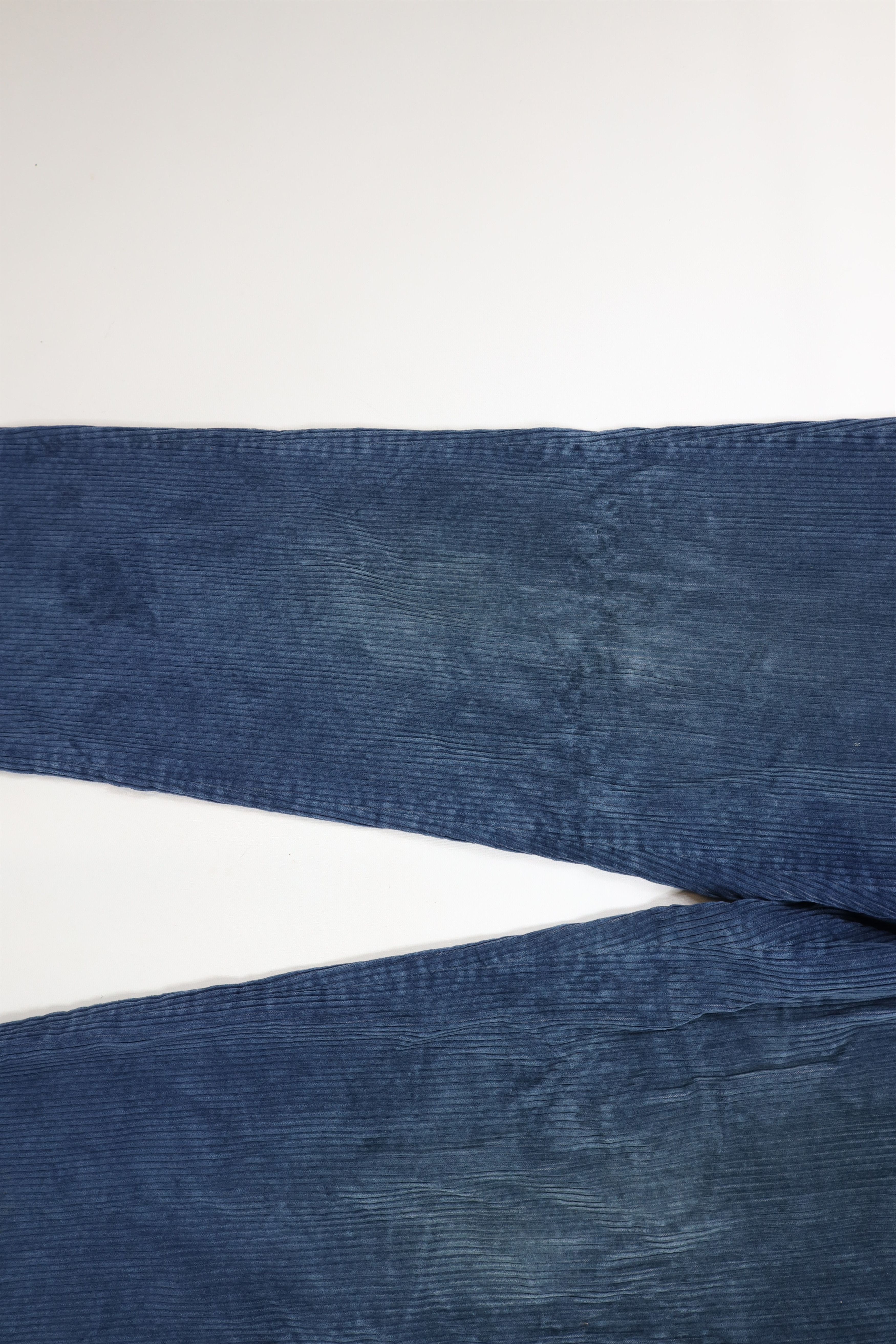 Lands' End × Vintage Vintage 90s Lands End Wide Leg Corduroy Chino Pants Blue USA Size US 36 / EU 52 - 6 Thumbnail