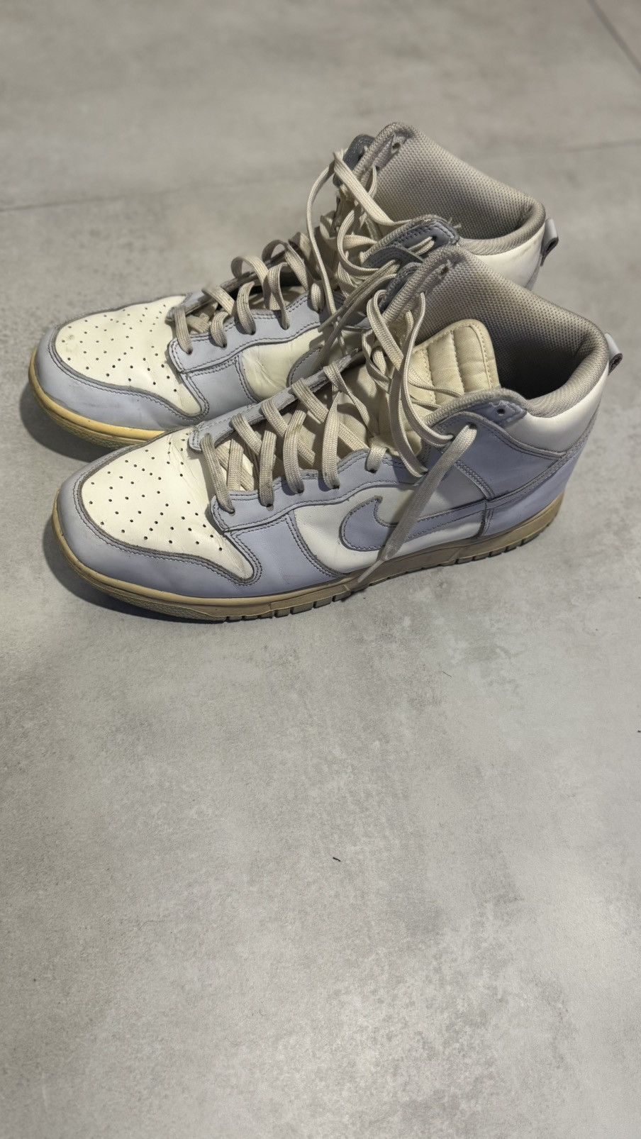 Nike Nike Dunk High Football Grey Size US 11.5 / EU 44-45 - 2 Thumbnail