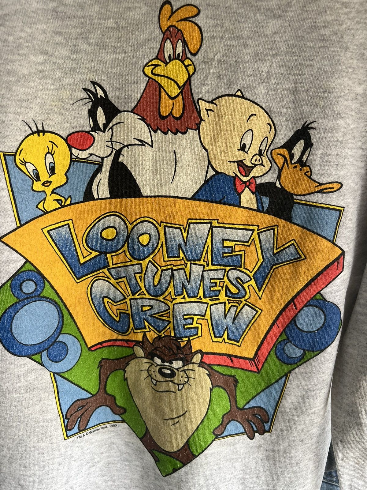 Cartoon Network 🔥Vintage 90s Looney Tunes Crewneck Sweatshirt Size US S / EU 44-46 / 1 - 5 Thumbnail