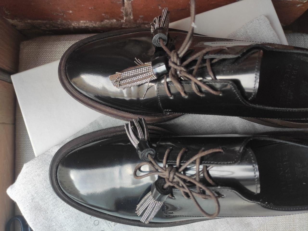 Brunello Cucinelli Brunello Cucinelli women's derby shoes Size US 9 / IT 39 - 8 Thumbnail