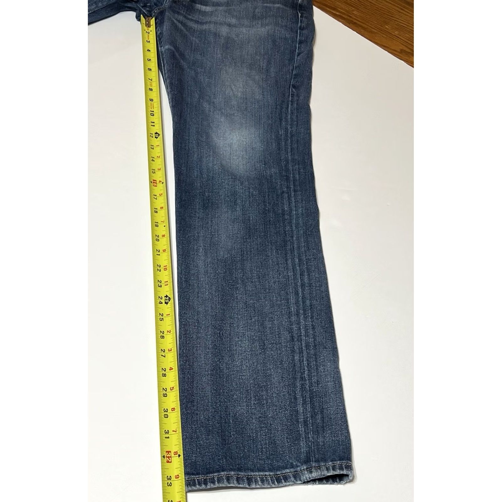 Lucky Brand Lucky Brand Jeans Mens 36x34 Blue 121 Heritage Slim Denim Shirt? No, Jeans. Size US 36 / EU 52 - 5 Thumbnail