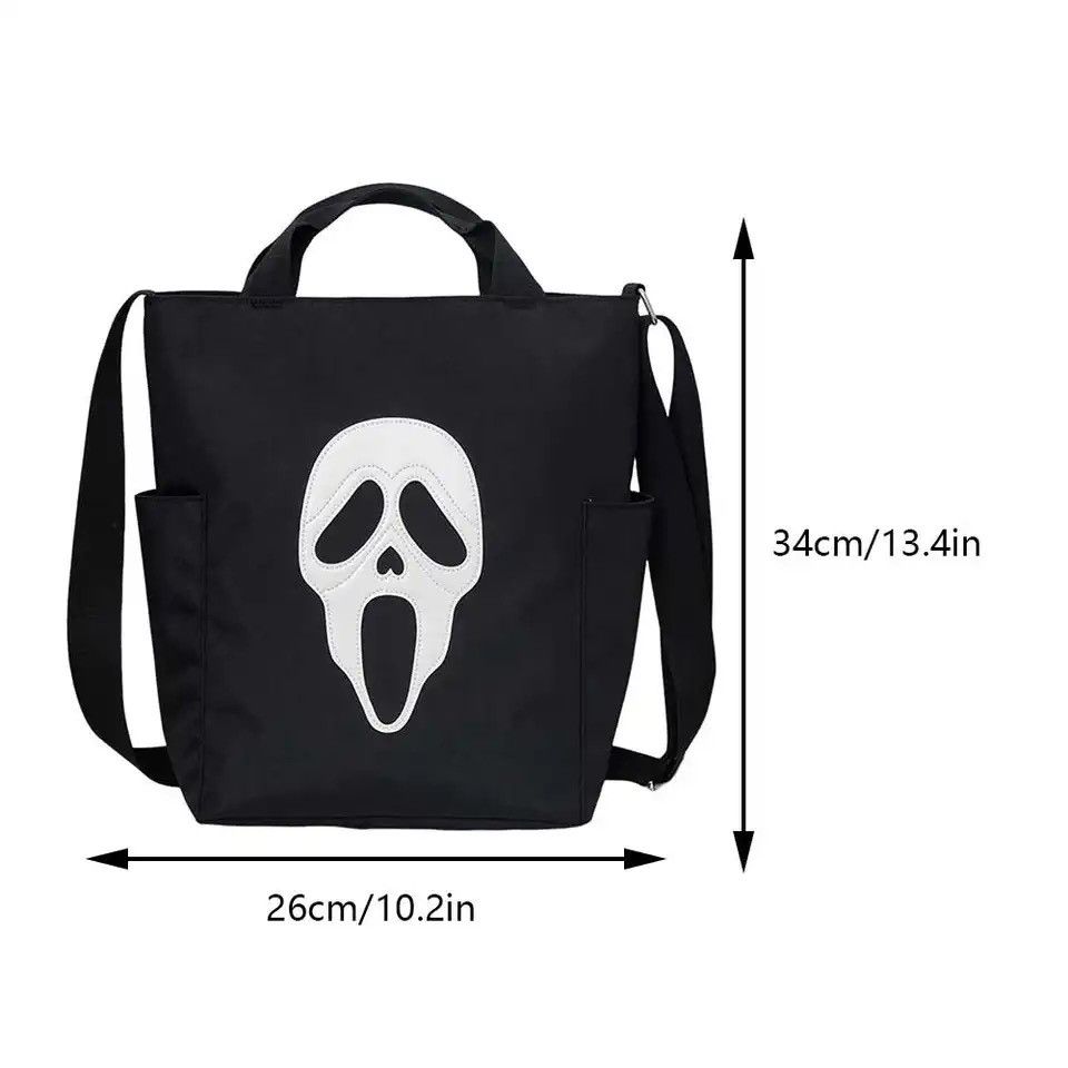 Vintage Unisex Canvas Tote Handbag Adjustable Strap Casual Sling Bag Size ONE SIZE - 5 Thumbnail