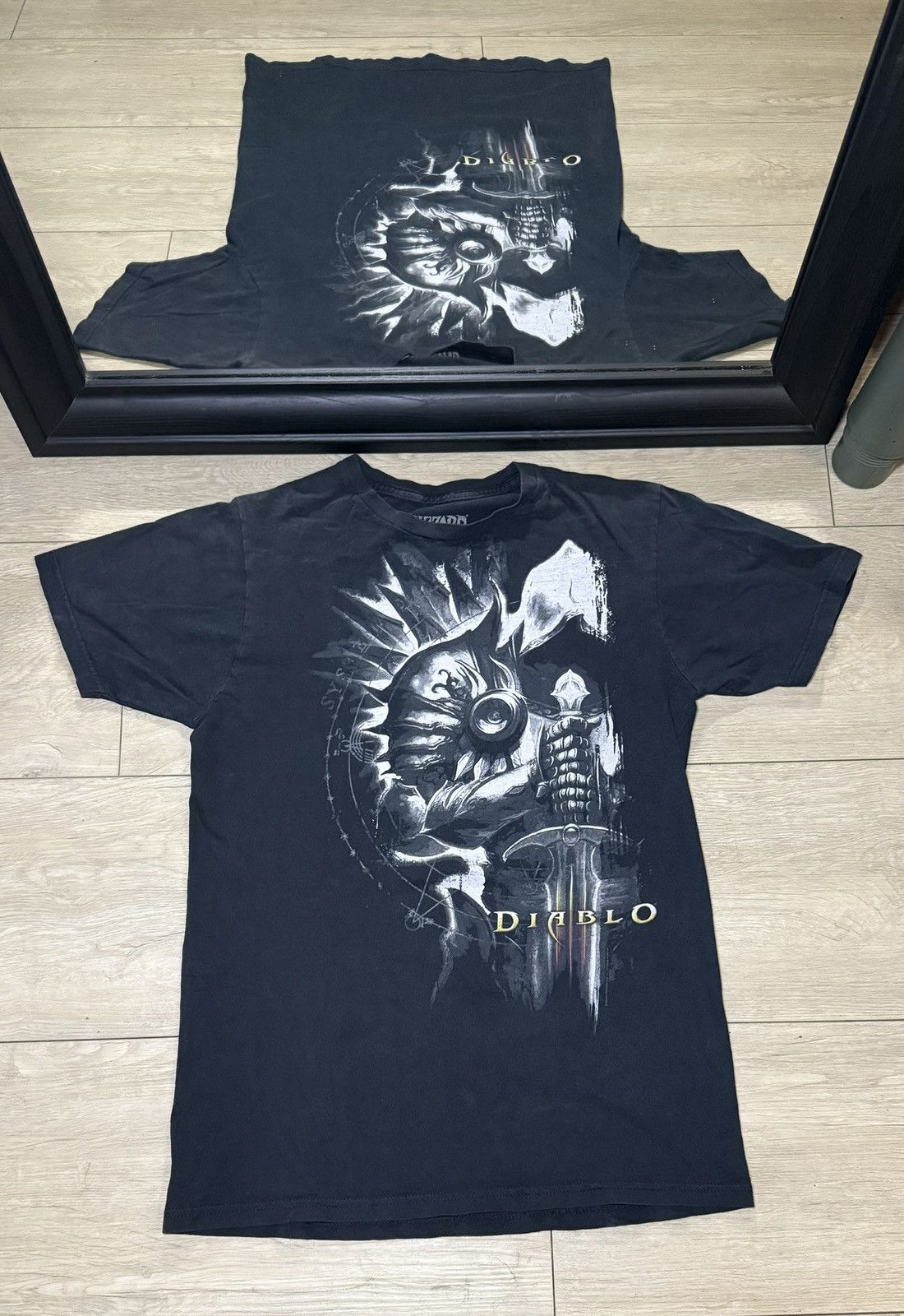 Affliction Y2K Diablo 3 Video Game Promo Blizzard Entertainment Shirt Size US M / EU 48-50 / 2 - 1 Thumbnail