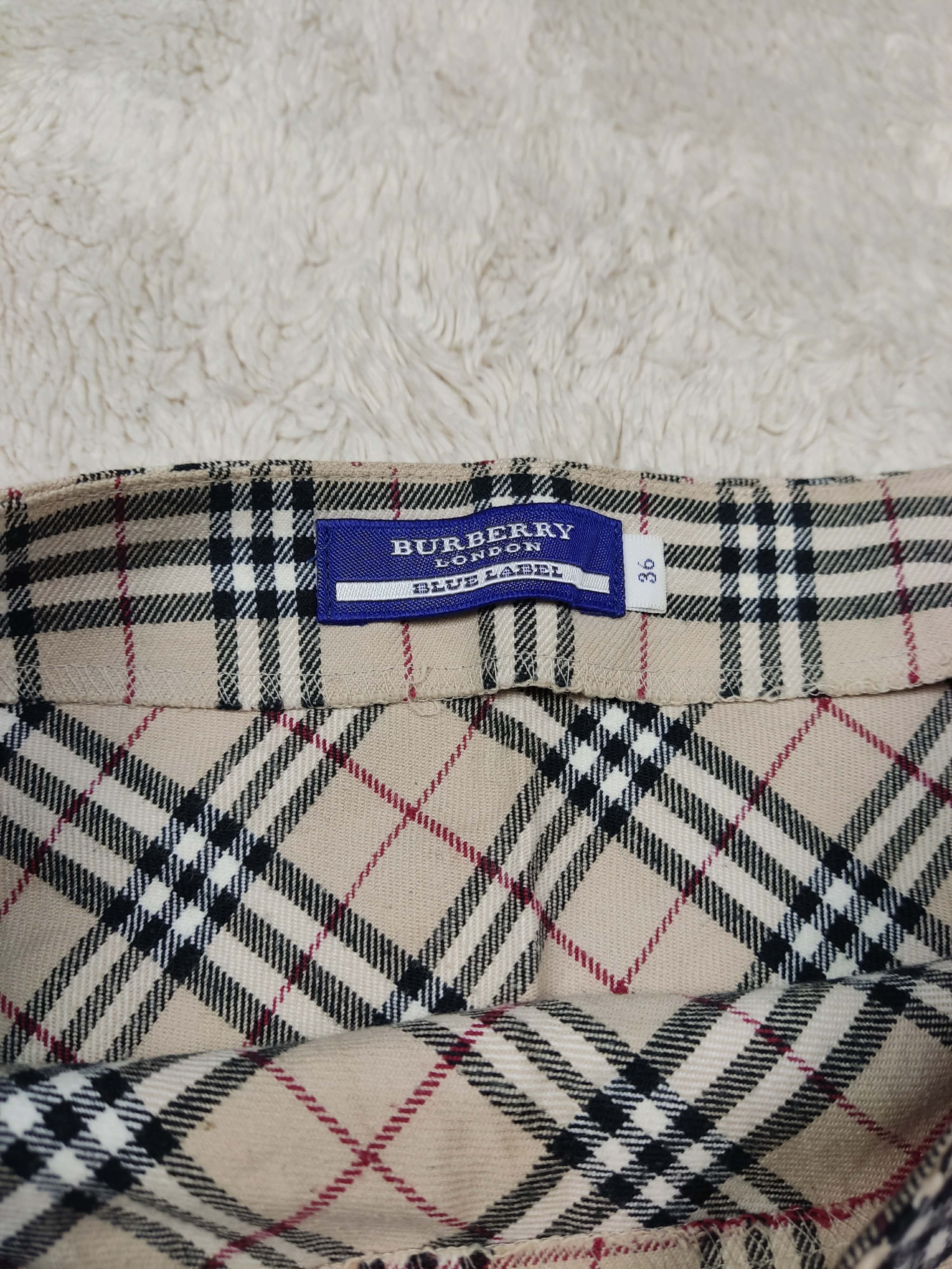 Burberry Burberry London Blue Label Nova Check Midi Skirt Size 26" / US 2 / IT 38 - 5 Thumbnail