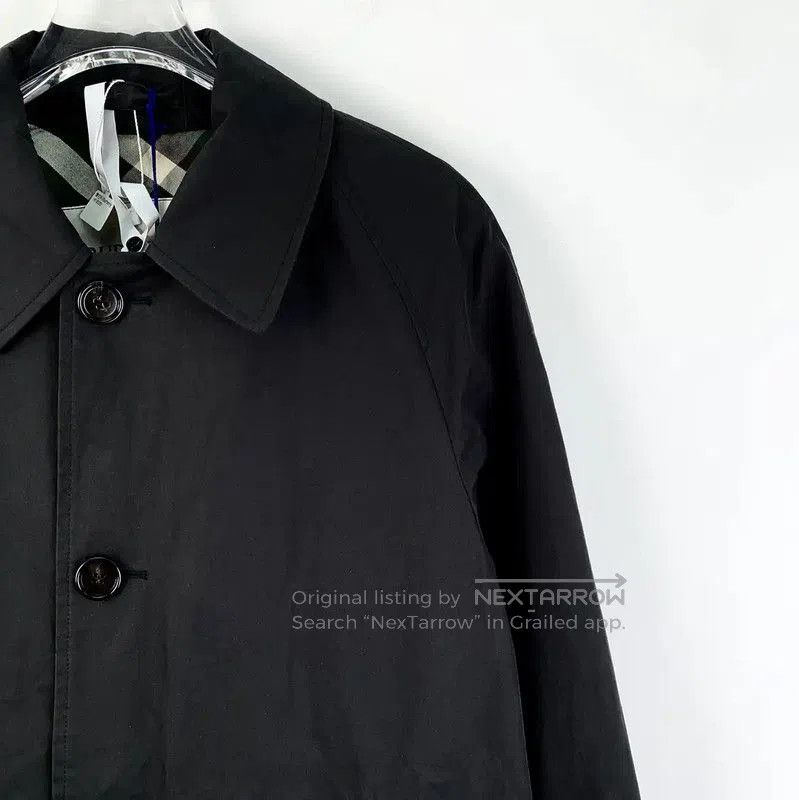Burberry Burberry Black Cotton Men's Trench Coat. Size US XS / EU 42 / 0 - 3 Thumbnail