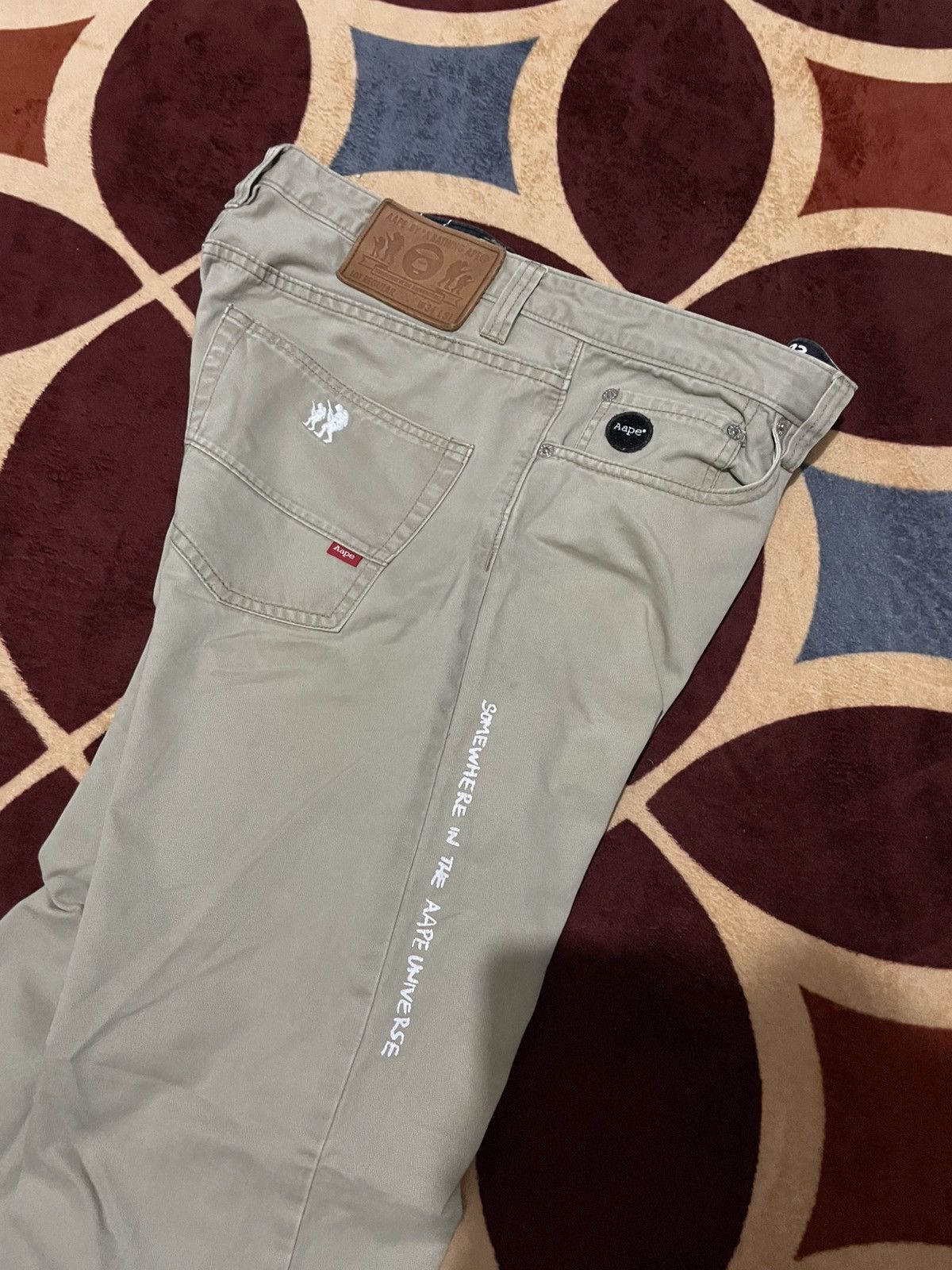 Aape CRAZY Aape chinos AOP Size US 35 - 4 Thumbnail