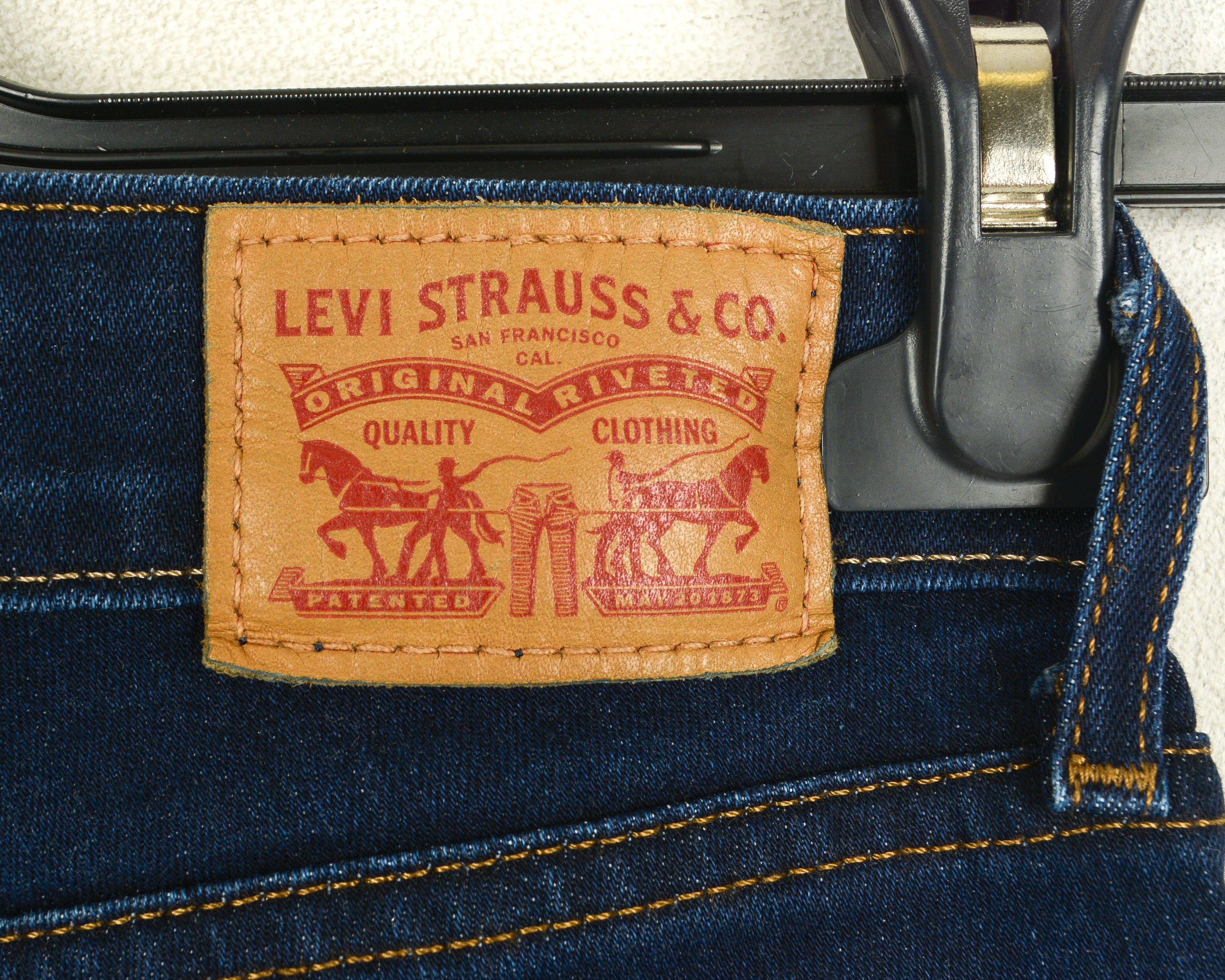 Levi's Strauss 711 W28 L34 Skinny Fit Slimming Jeans Denim Pants Size 28" / US 6 / IT 42 - 4 Thumbnail