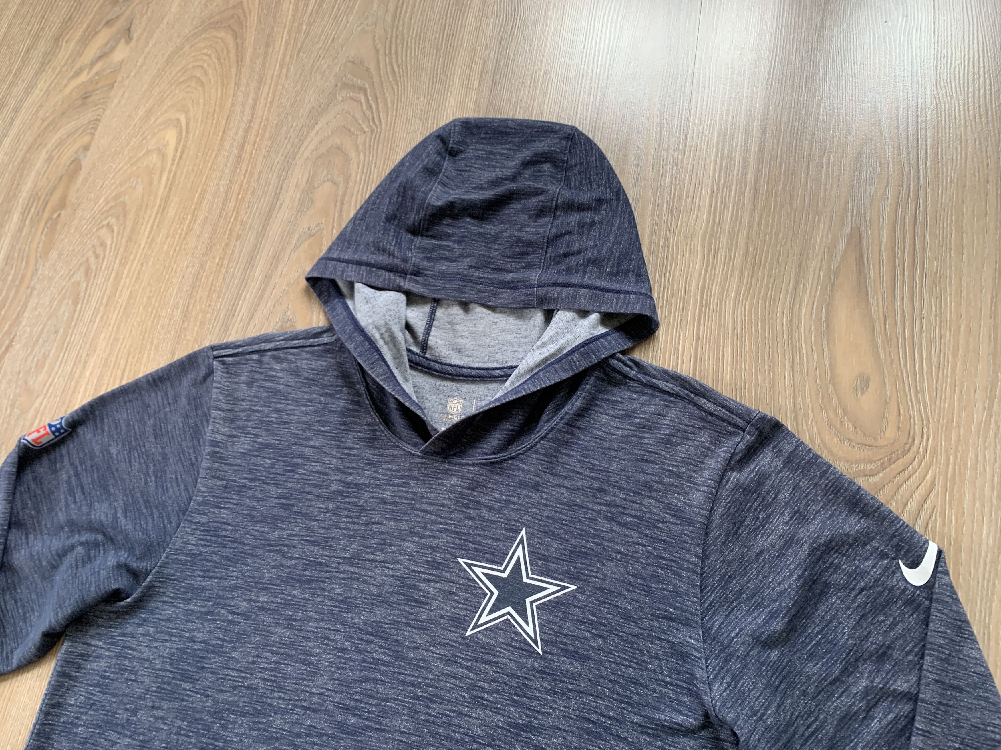 NFL × Nike × Vintage Nike NFL Dallas Cowboys Light Hoodie Size US M / EU 48-50 / 2 - 4 Thumbnail