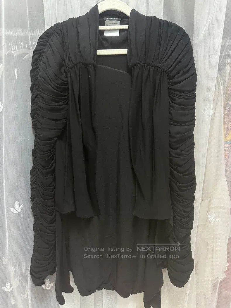 Tom Ford Tom Ford Asymmetrical jacket Size S / US 4 / IT 40 - 3 Thumbnail