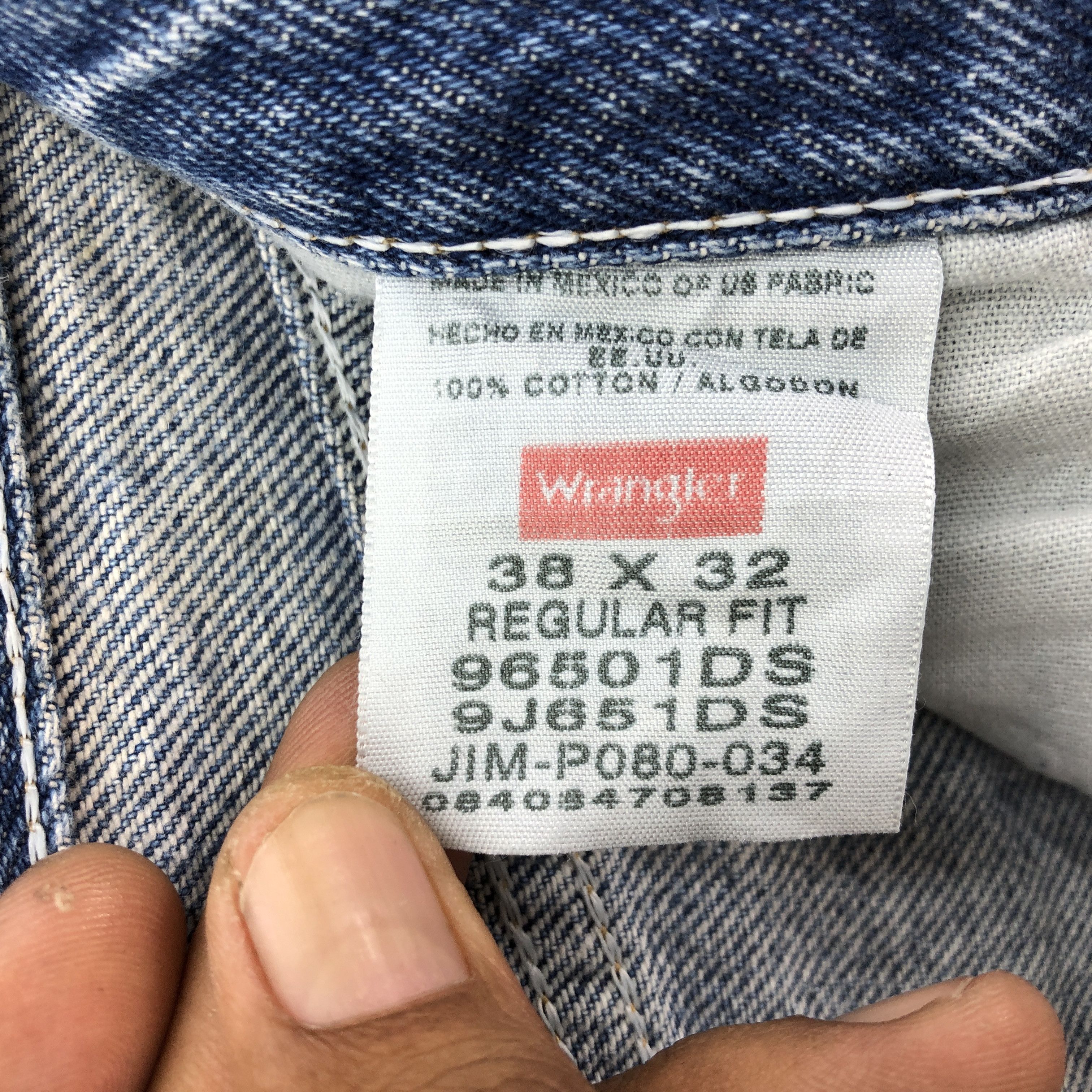 Wrangler Vintage Wrangler Jeans Blue Wrangler Stonewash Denim Size US 36 / EU 52 - 9 Thumbnail