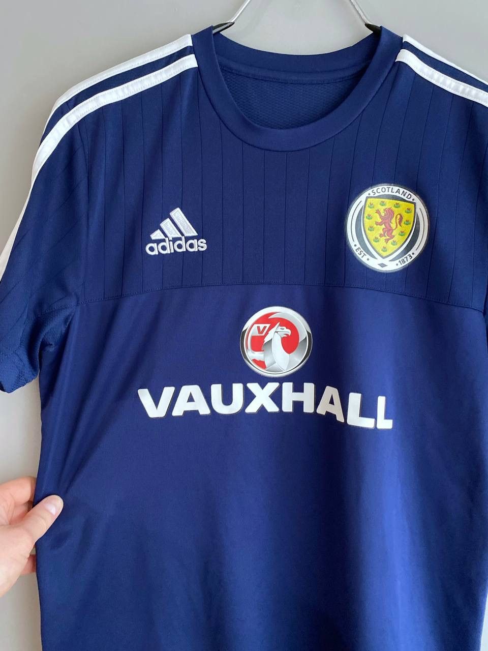 Adidas Scotland National Team Training Football Soccer Jersey, M Size US M / EU 48-50 / 2 - 8 Thumbnail