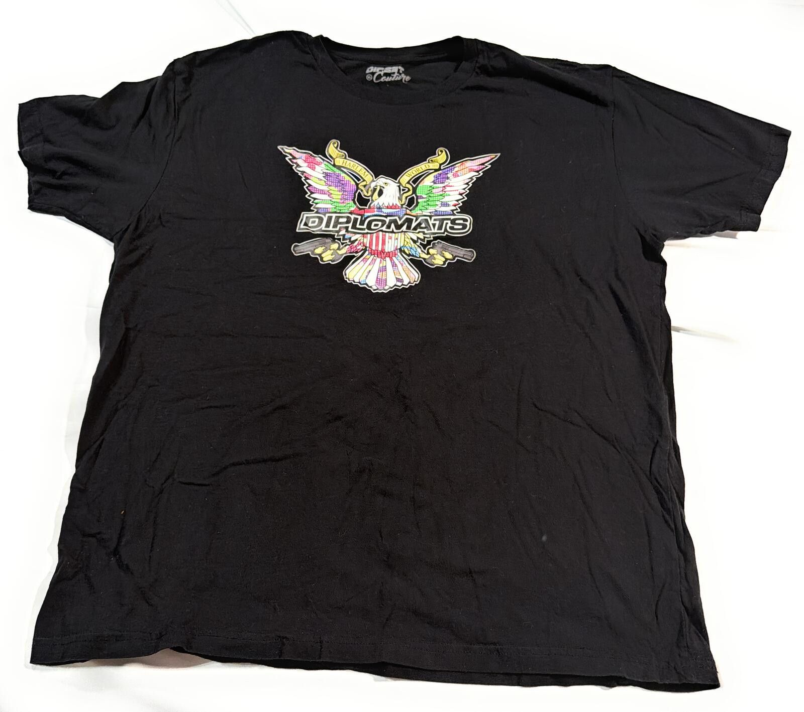 Other Diplomats Harlem World Multi Eagle T-Shirt Dipset Couture XL Size US XL / EU 56 / 4 - 1 Thumbnail