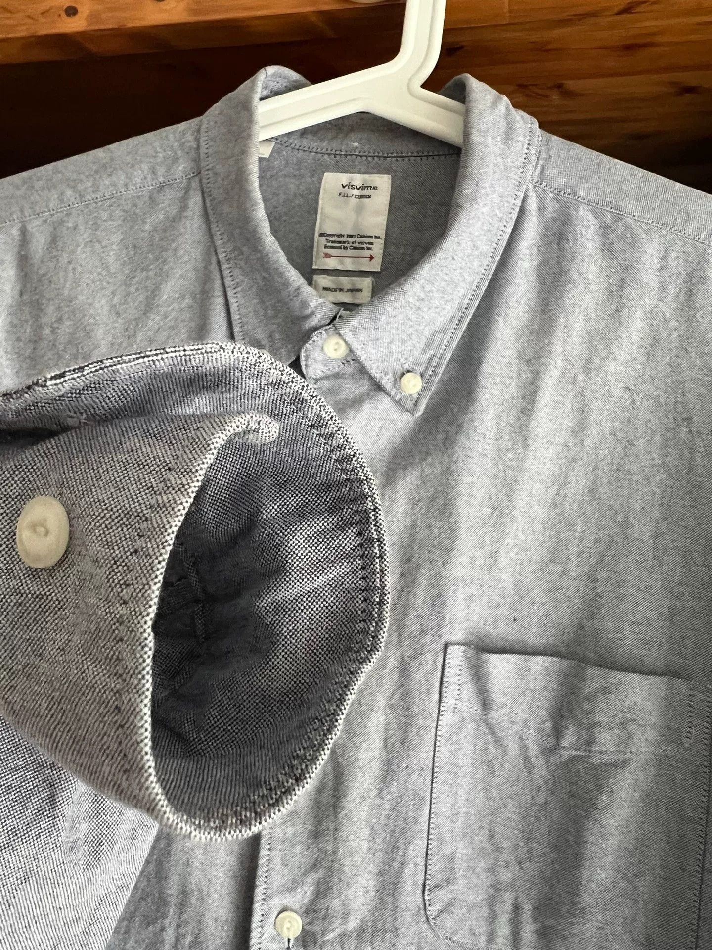 Visvim visvim 18SS GIZA Cotton Drop-Sleeve Shirt Size US M / EU 48-50 / 2 - 7 Thumbnail