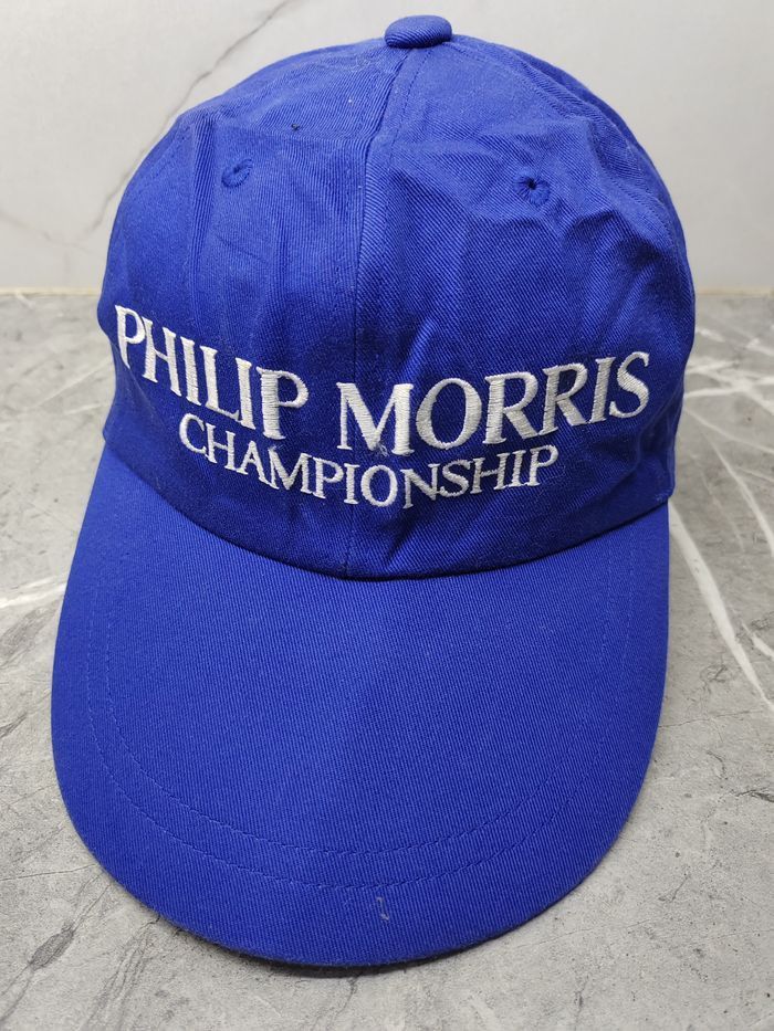 Vintage Vintage Philips Morris Cap Hat Size ONE SIZE - 1 Thumbnail