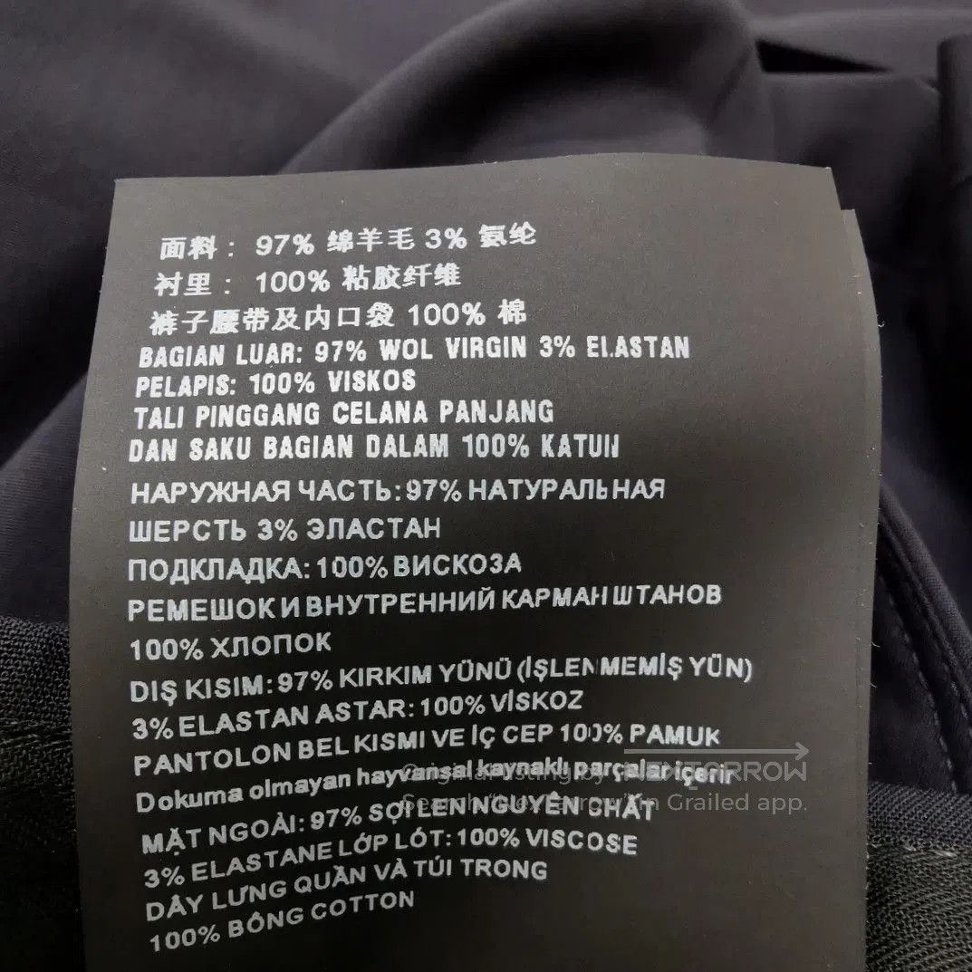 Prada Prada Classic Black Wool Blend Trousers . Size 41" - 9 Thumbnail