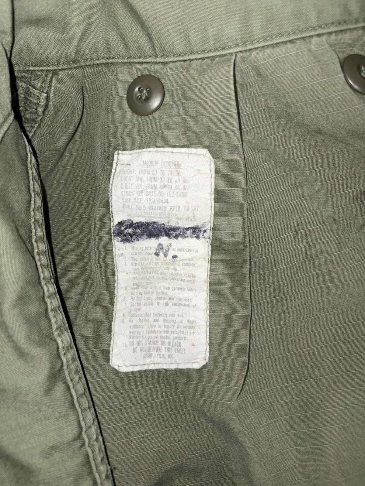 Vintage Vintage M65 Field Jacket “so sew styles inc” Size US M / EU 48-50 / 2 - 3 Thumbnail