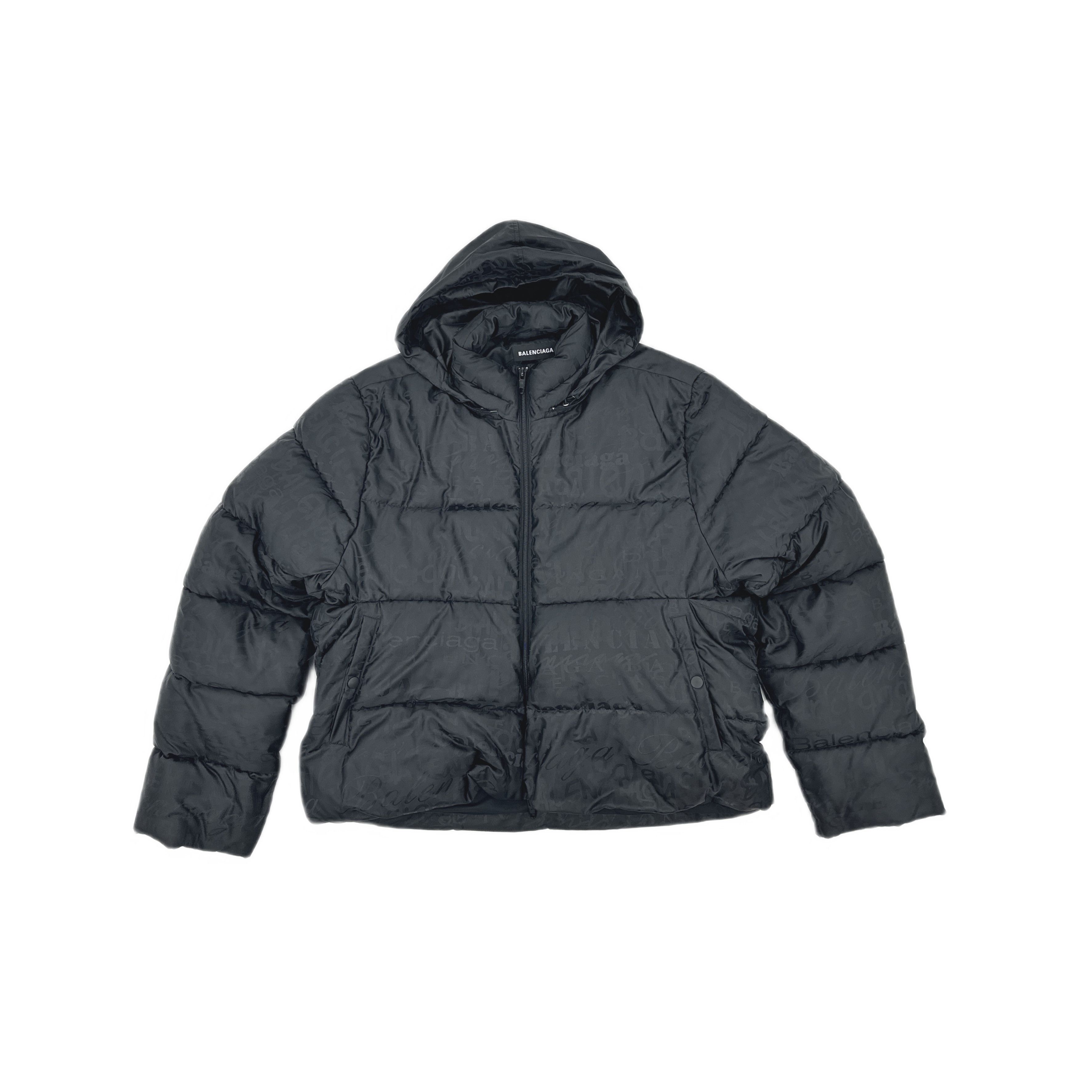Balenciaga Balenciaga Monogram Puffer Jacket Size 50 Size US M / EU 48-50 / 2 - 1 Thumbnail