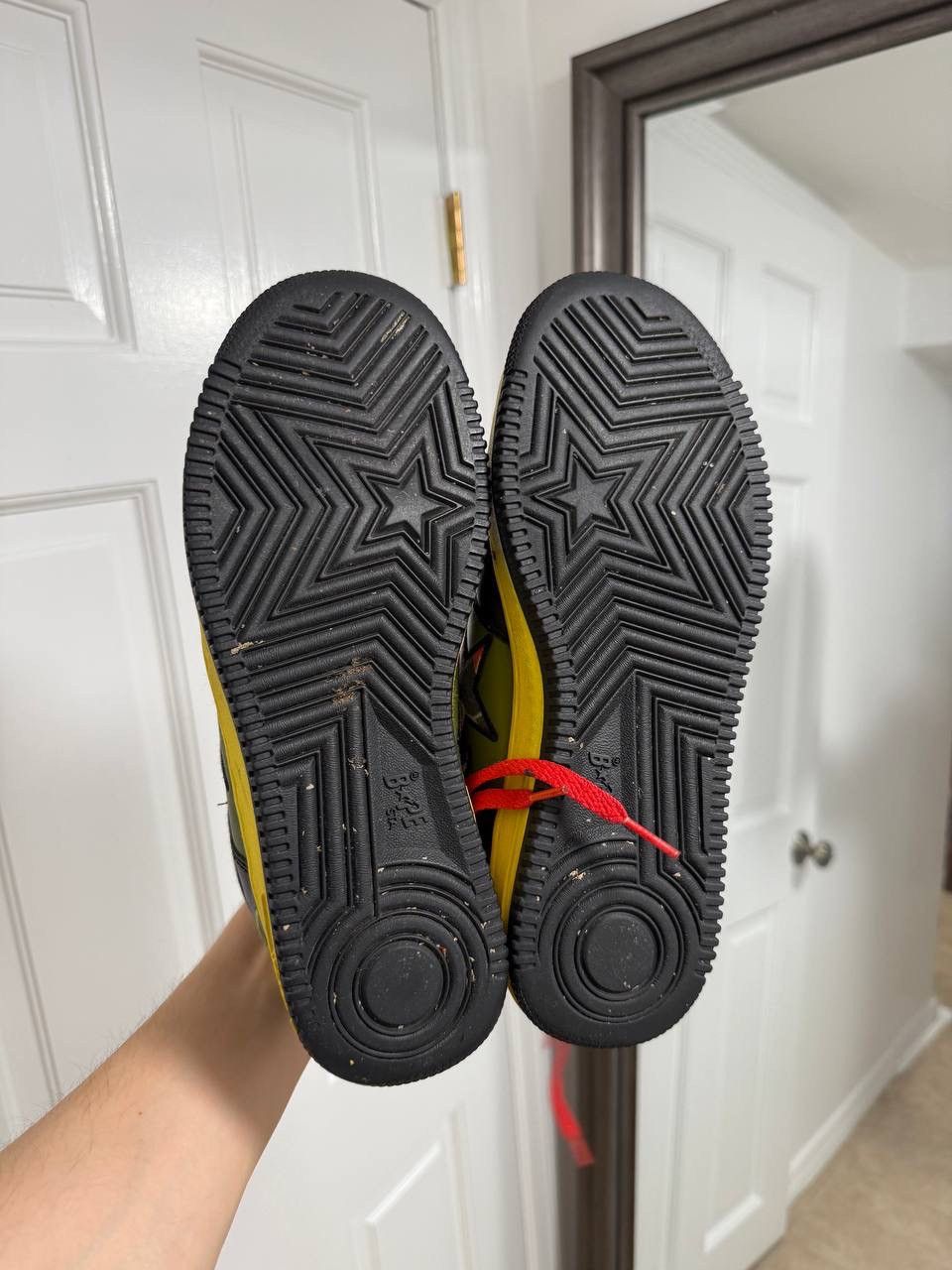 Bape × Kaws A Bathing Ape Bape Sta Low KAWS Black Olive Green rare 8 us Size US 8 / EU 41 - 5 Thumbnail