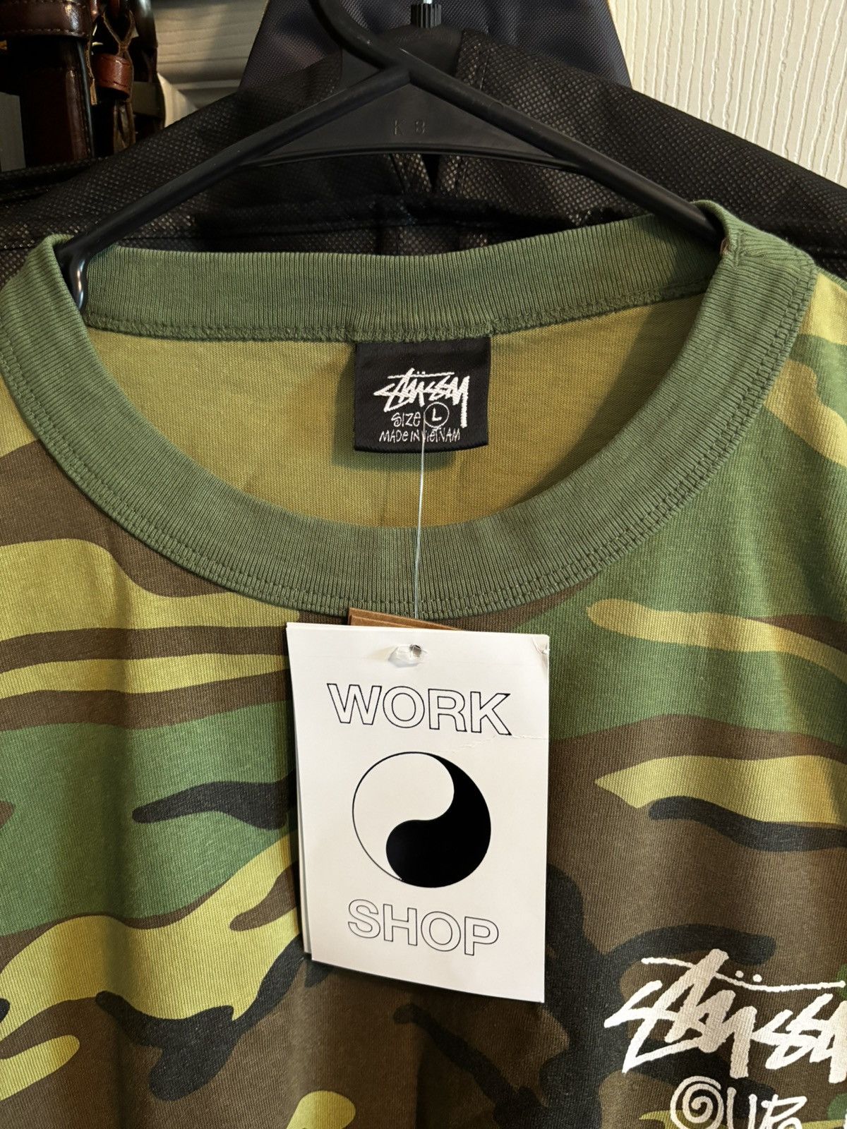 トップス Stussy x Our Legacy Work Shop Tee\"Camo\" Stussy | Our Legacy | Tシャツ - New York Storage