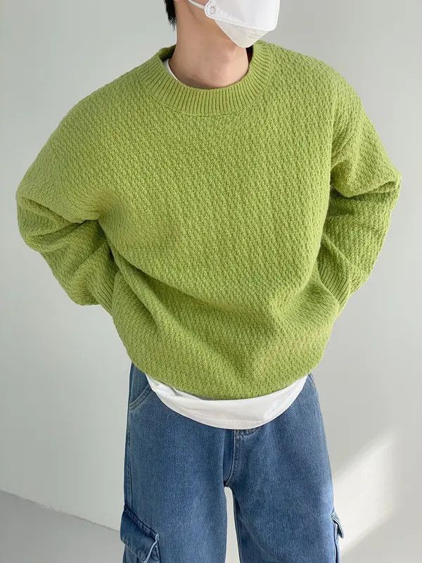 Vintage Sweater knitted Size US L / EU 52-54 / 3 - 4 Thumbnail
