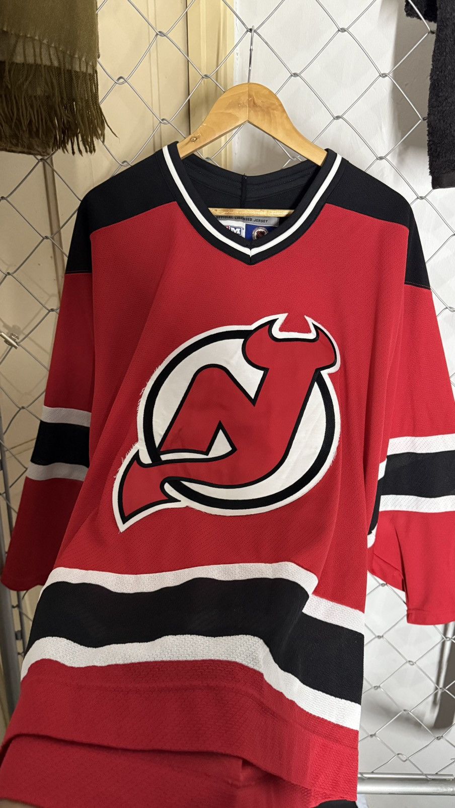 Vintage Vintage CCM New Jersey Devil lil peep hellboy Size US M / EU 48-50 / 2 - 2 Thumbnail