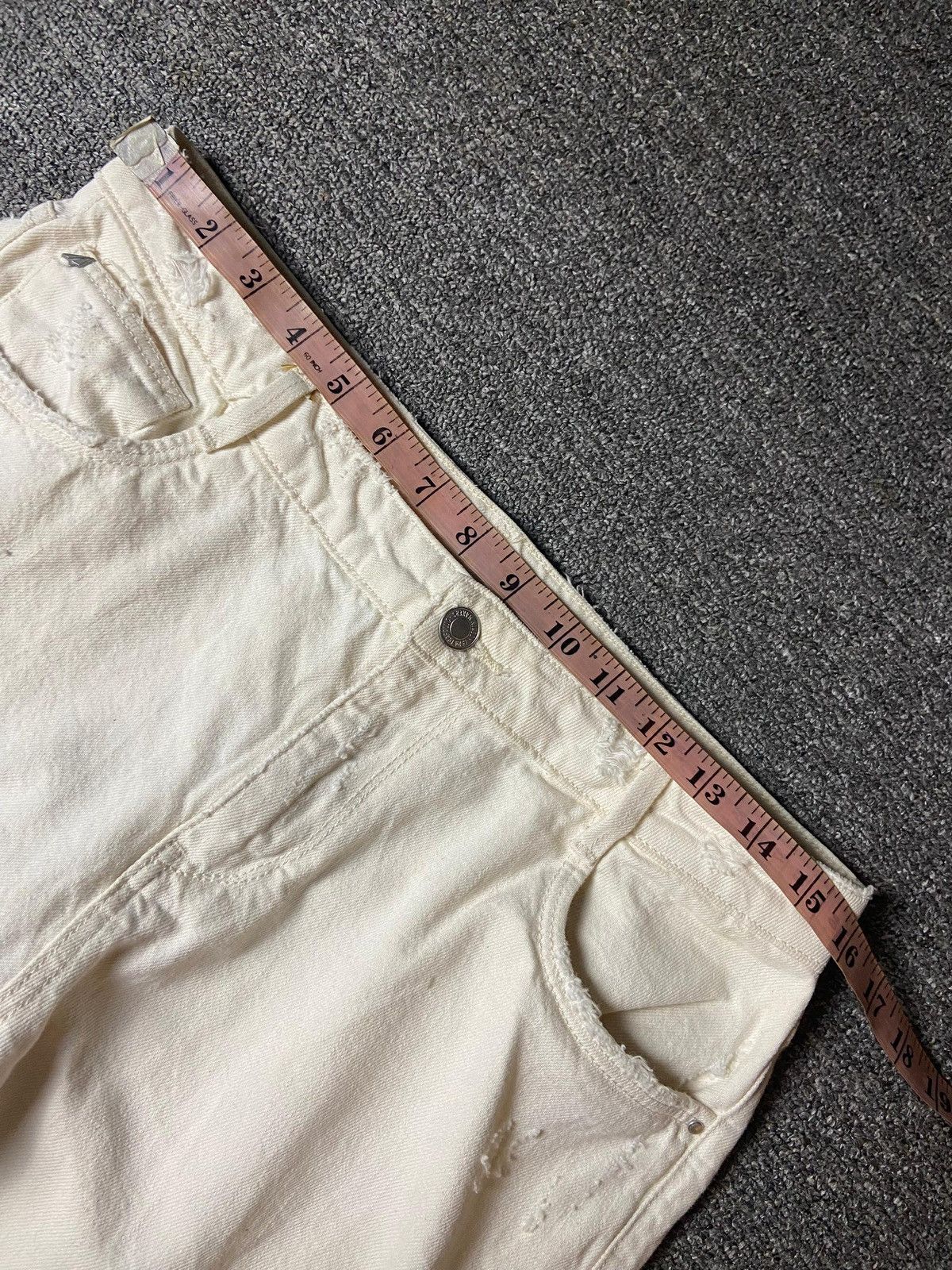 Zara Zara Trafaluc Distressed Denim Jeans (145) Size US 32 / EU 48 - 6 Thumbnail