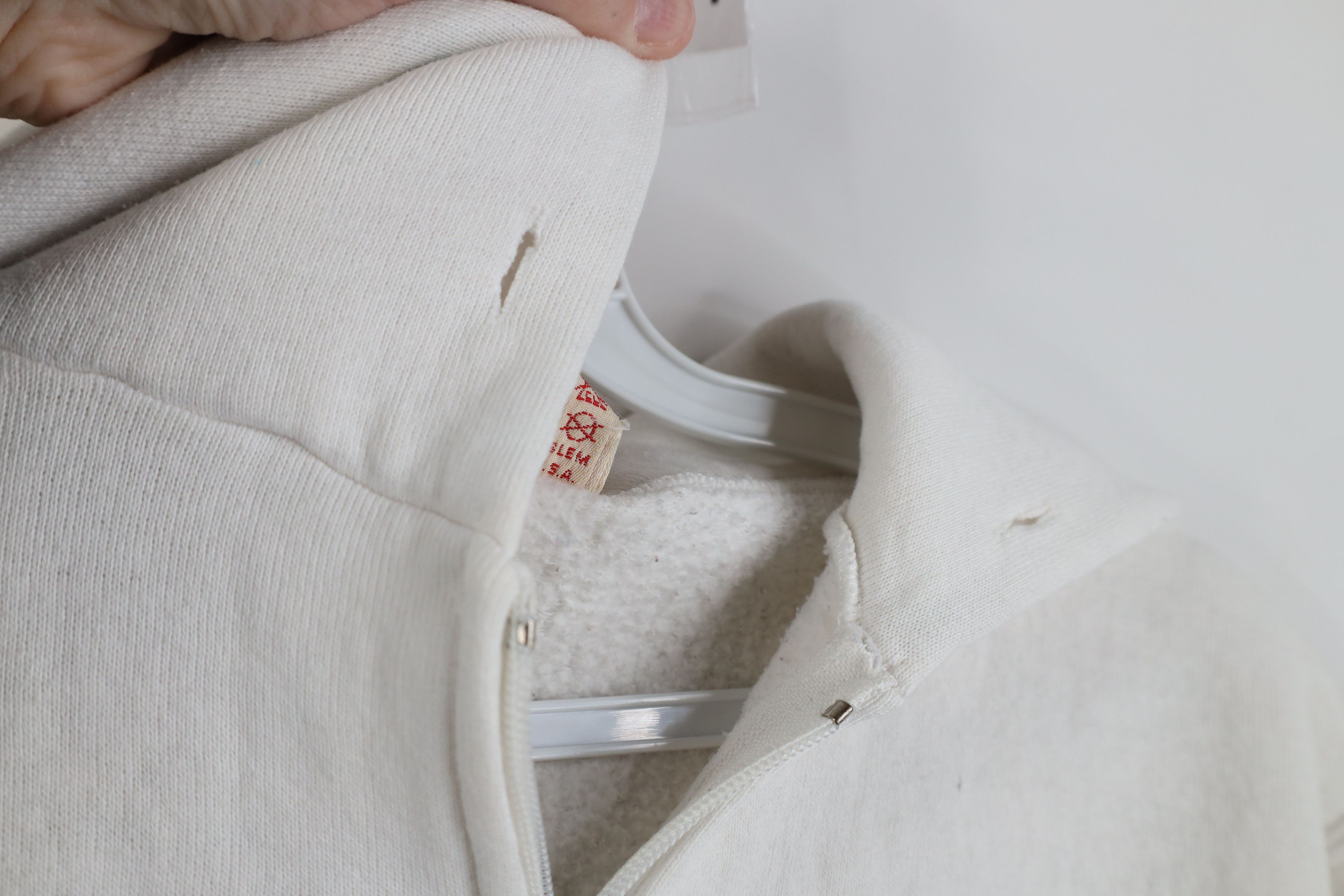 Russell Athletic Vintage 70s Russell Athletic Hoodie Sweatshirt White USA Size US S / EU 44-46 / 1 - 13 Thumbnail