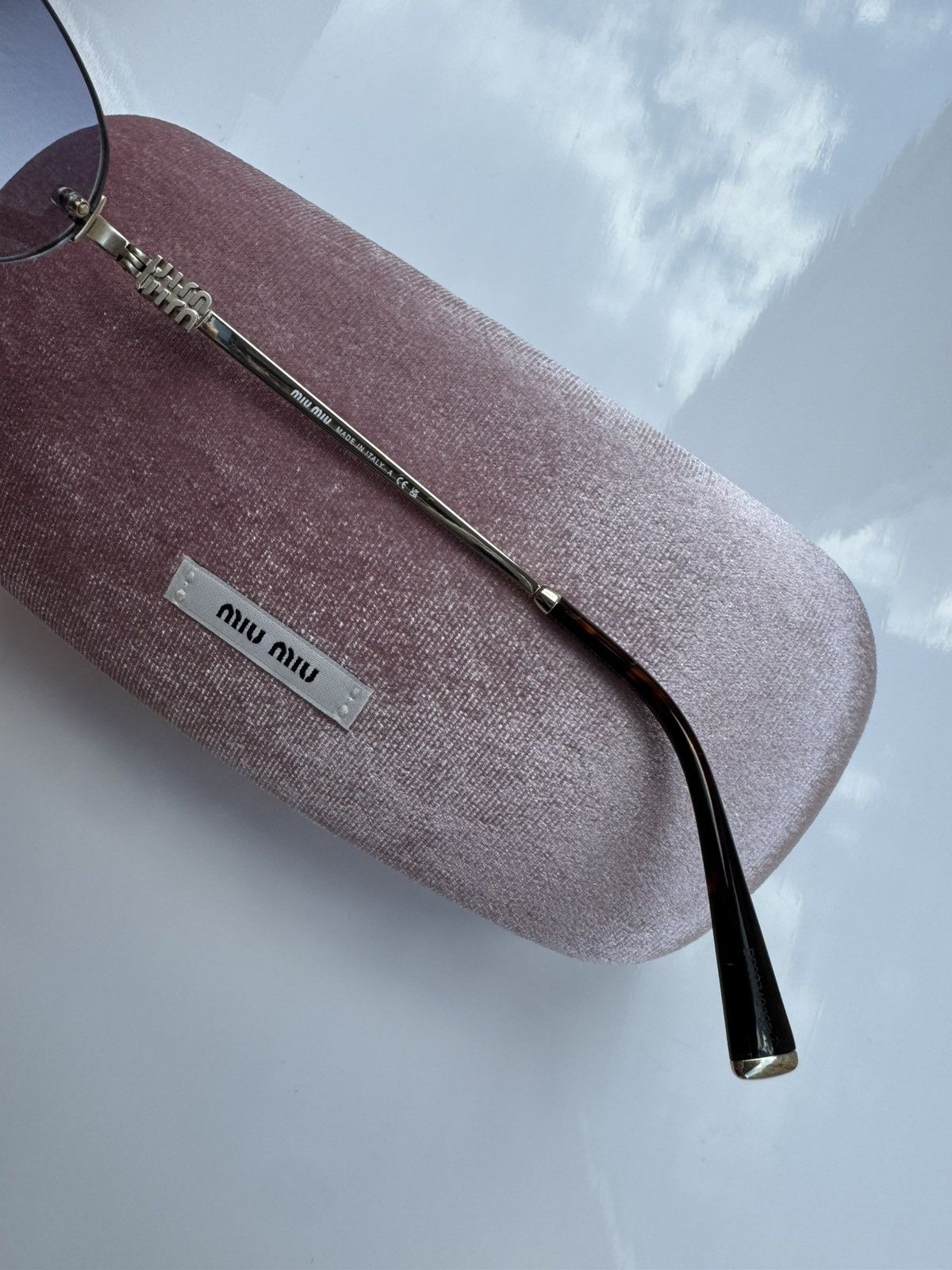 Miu Miu NEW Miu Miu sunglasses MU A54S ZVN80O Size ONE SIZE - 7 Thumbnail