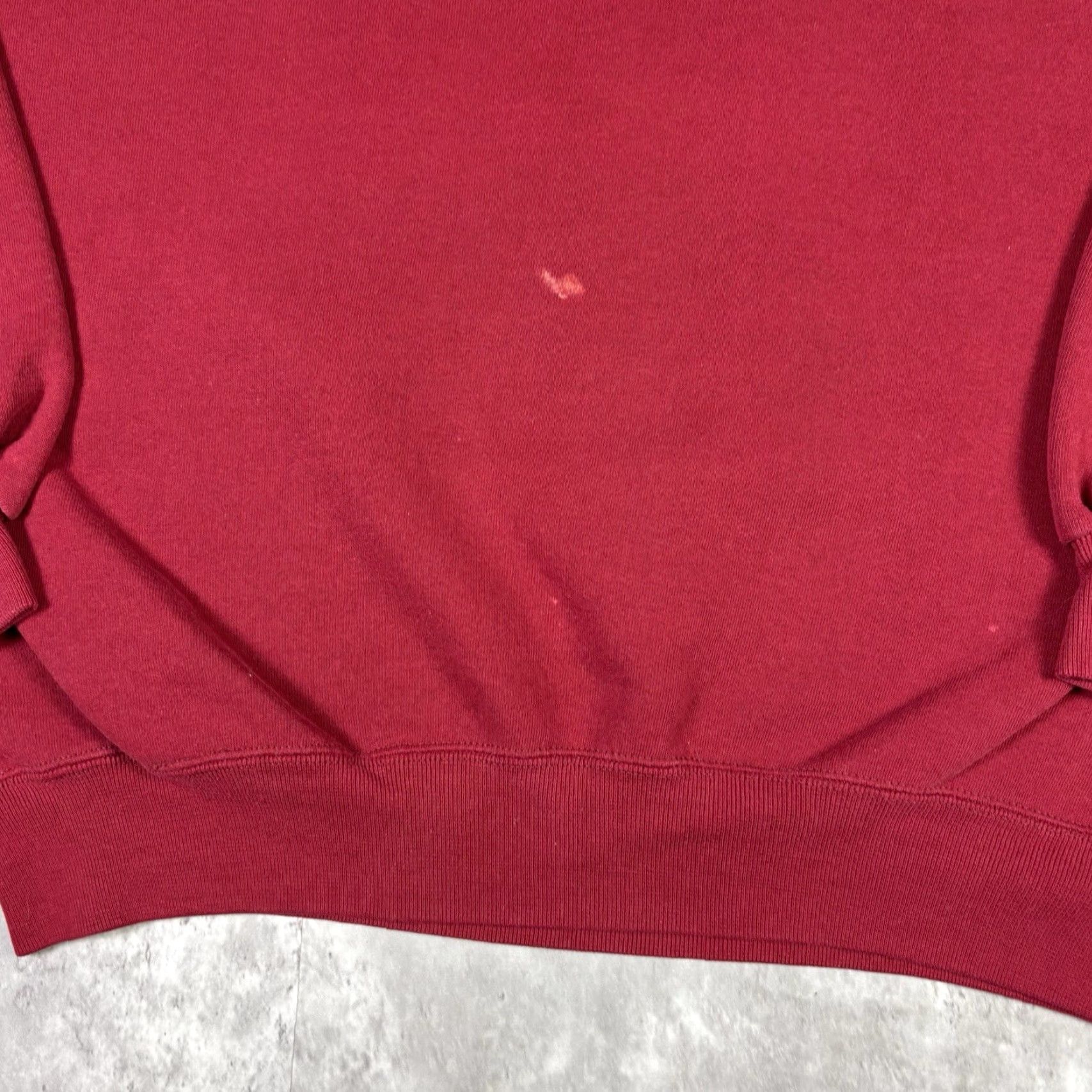 Russell Athletic VINTAGE Russell Athletic Sweatshirt Crew Neck XL Red 90s Mens All Seasons Gym & Training Vintage 90s Size US XL / EU 56 / 4 - 7 Thumbnail
