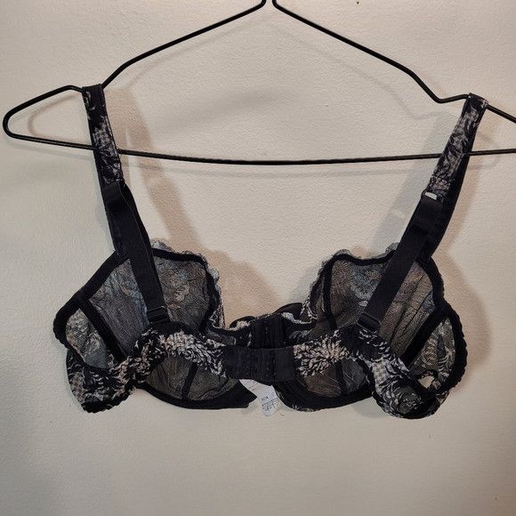 Other Aubade Underwired Love Circus Lace Bow Black Bra - 38c Size ONE SIZE - 3 Thumbnail