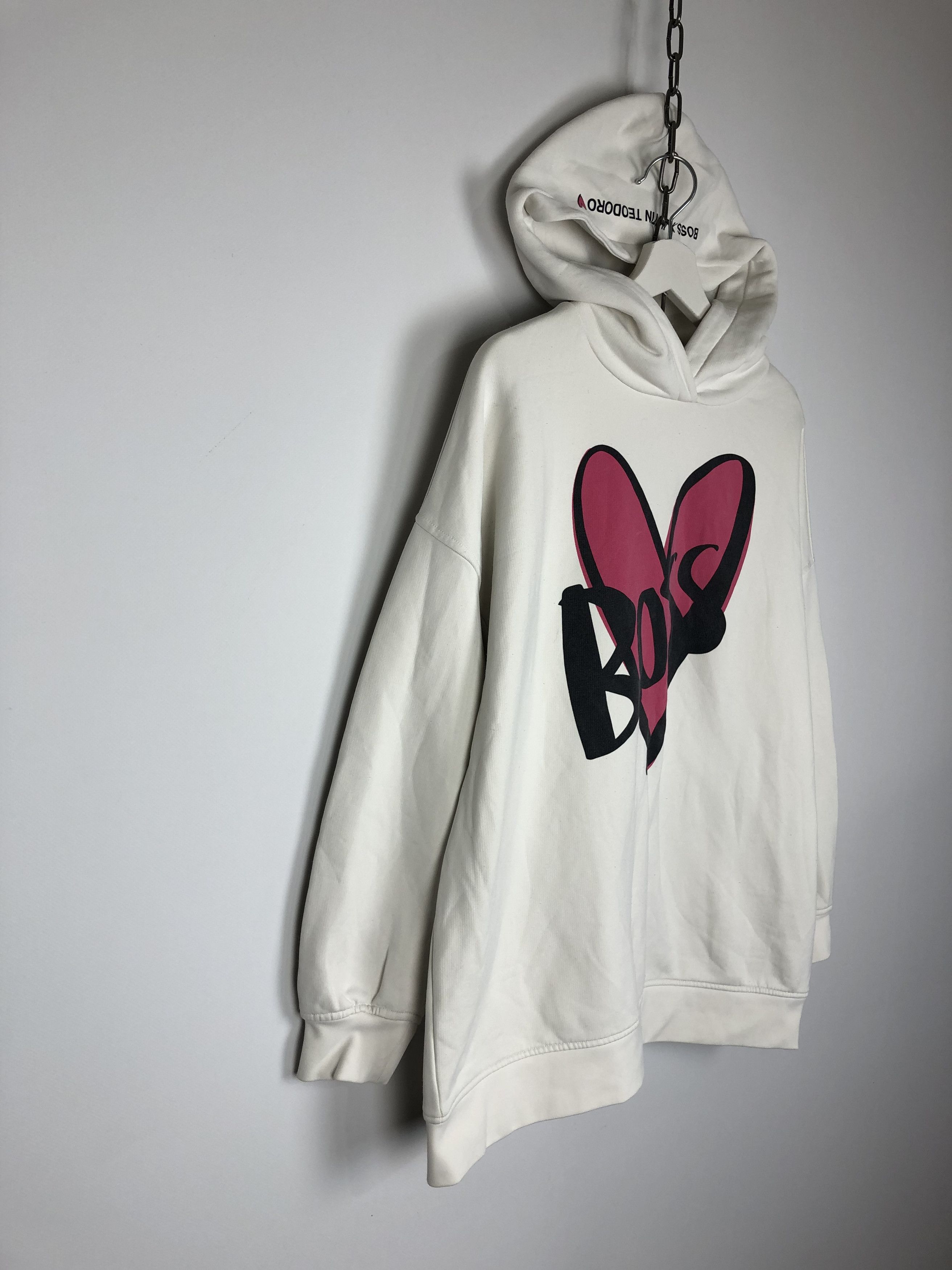 Hugo Boss Hugo Boss x Justin Teodoro Hoodie Pullover White size M Size US M / EU 48-50 / 2 - 5 Thumbnail