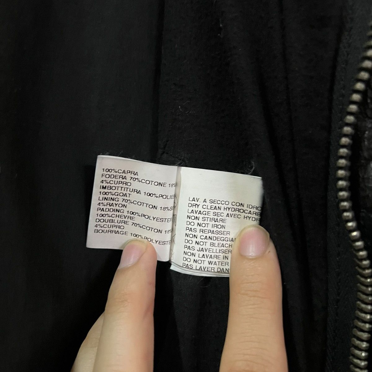 Rick Owens Rick Owen’s fw06 goat fishtail jacket Size US XS / EU 42 / 0 - 4 Thumbnail